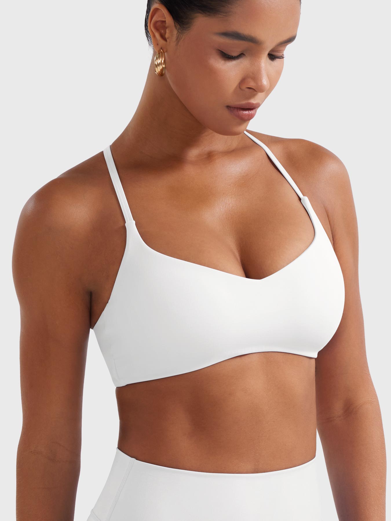 Yeoreo Paisely Y‑Back Sports Bra