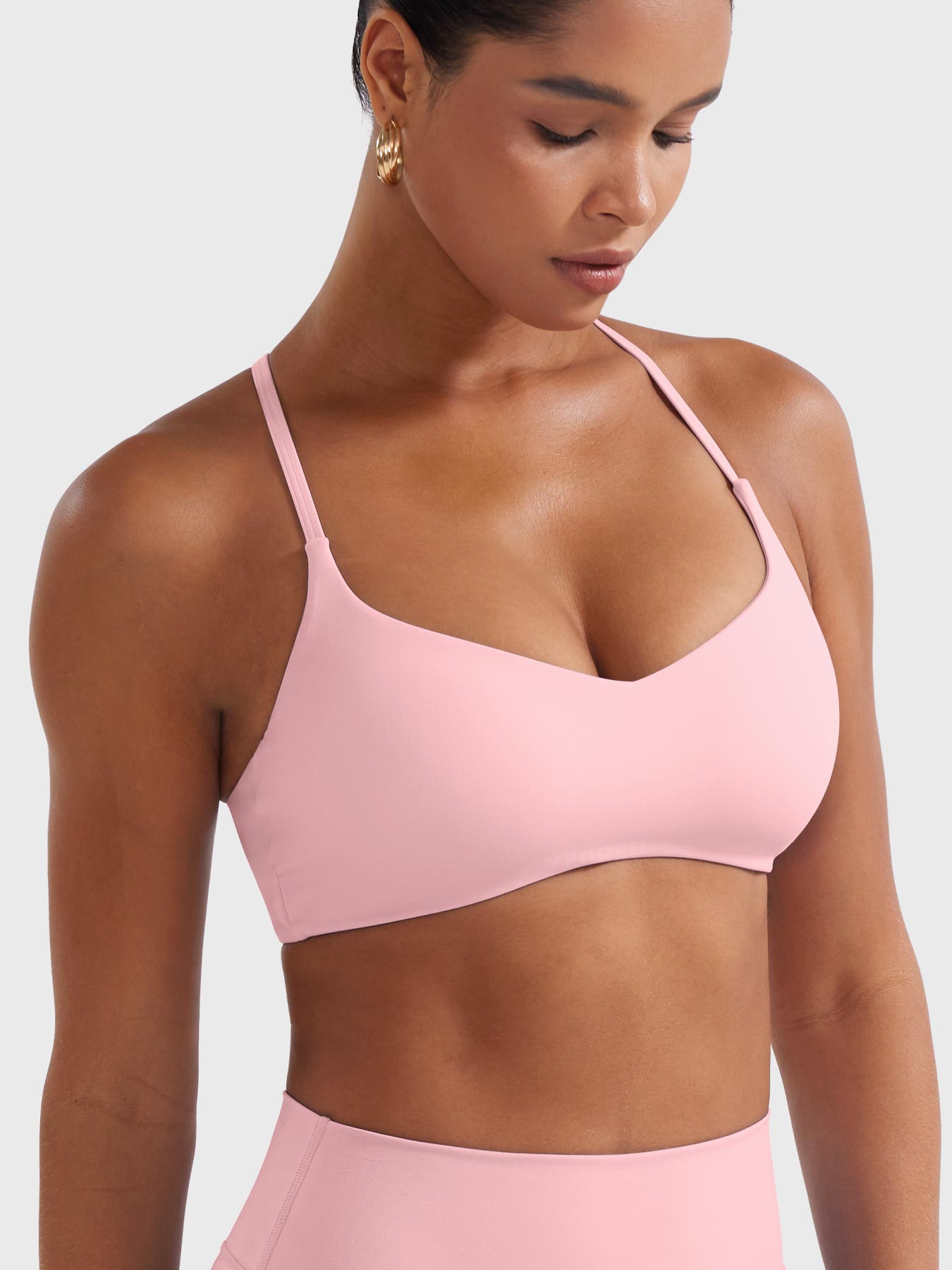 Yeoreo Paisely Y‑Back Sports Bra