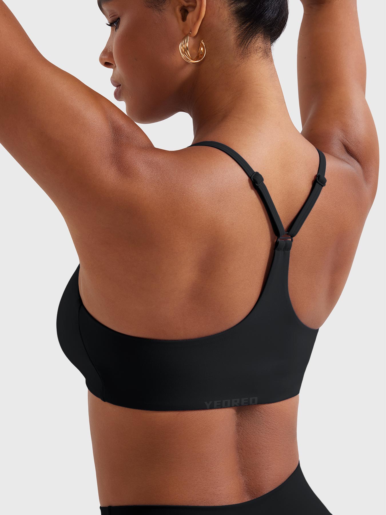 Yeoreo Paisely Y‑Back Sports Bra