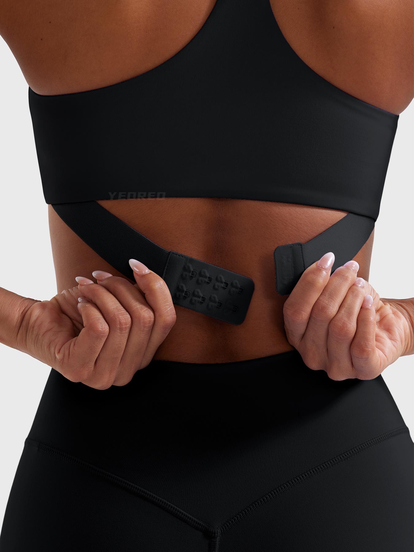Yeoreo Paisely Y‑Back Sports Bra