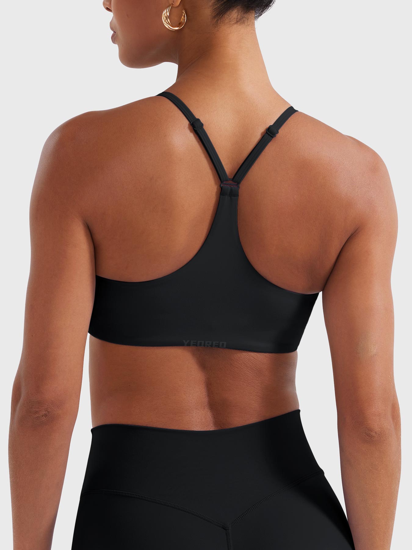 Yeoreo Paisely Y‑Back Sports Bra