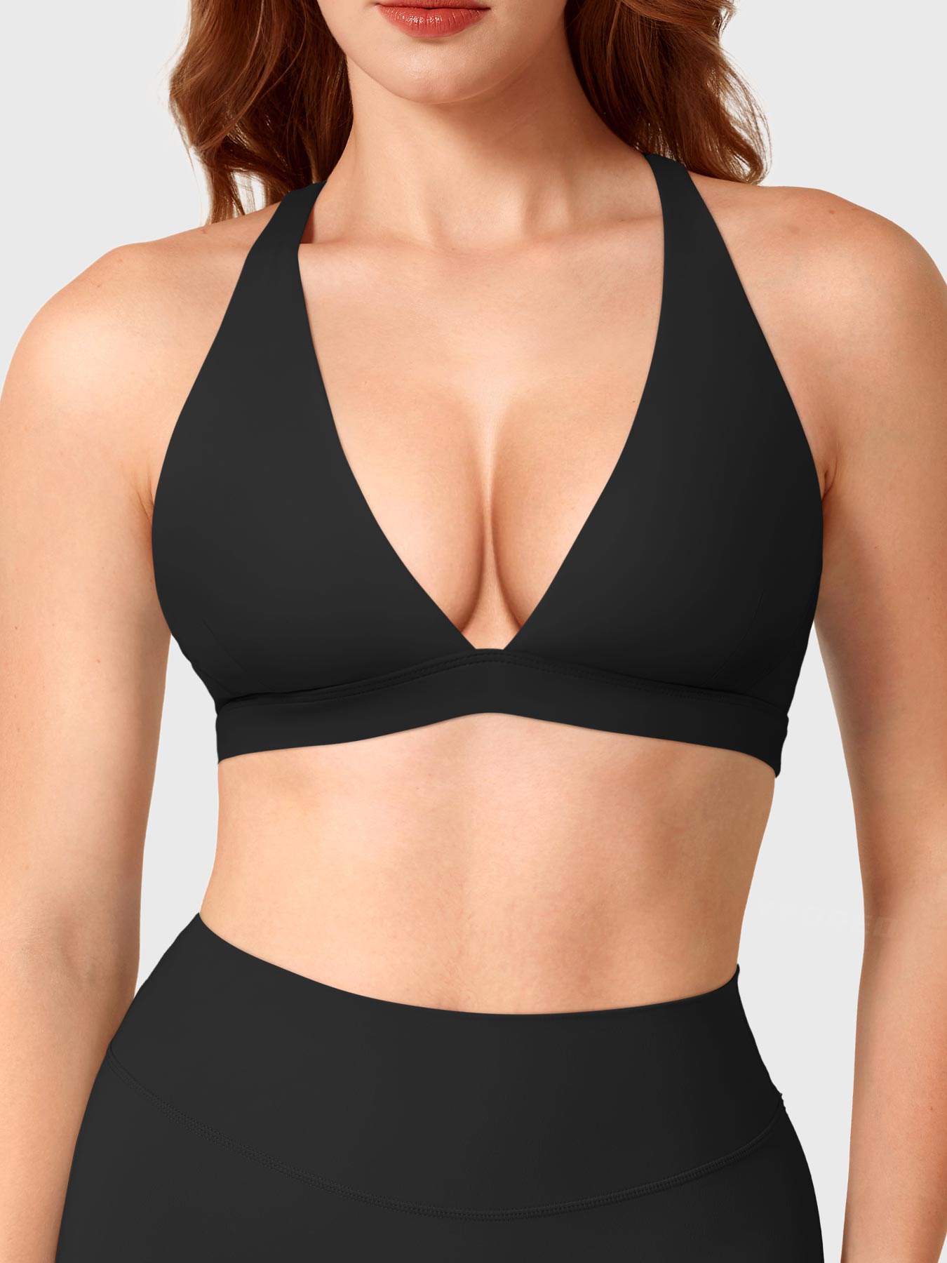 Yeoreo Wafiya Deep V Neck Sports Bra