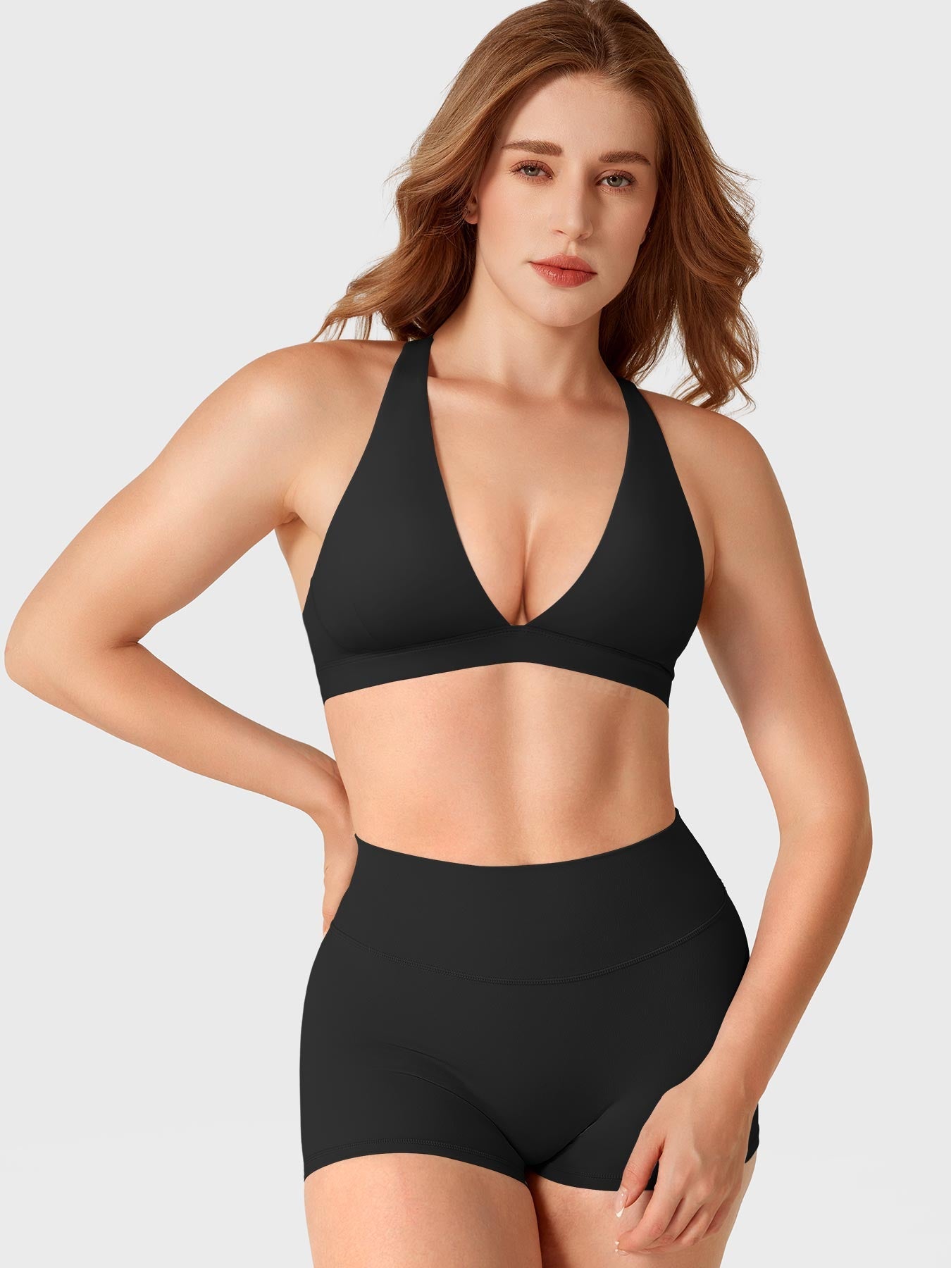Yeoreo Wafiya Deep V Neck Sports Bra