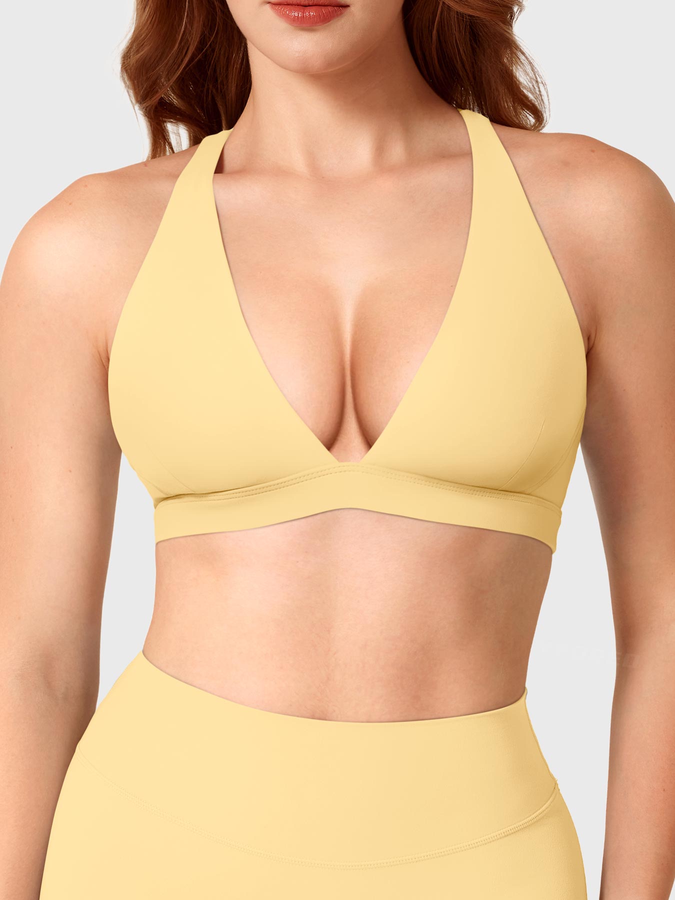 Yeoreo Wafiya Deep V Neck Sports Bra