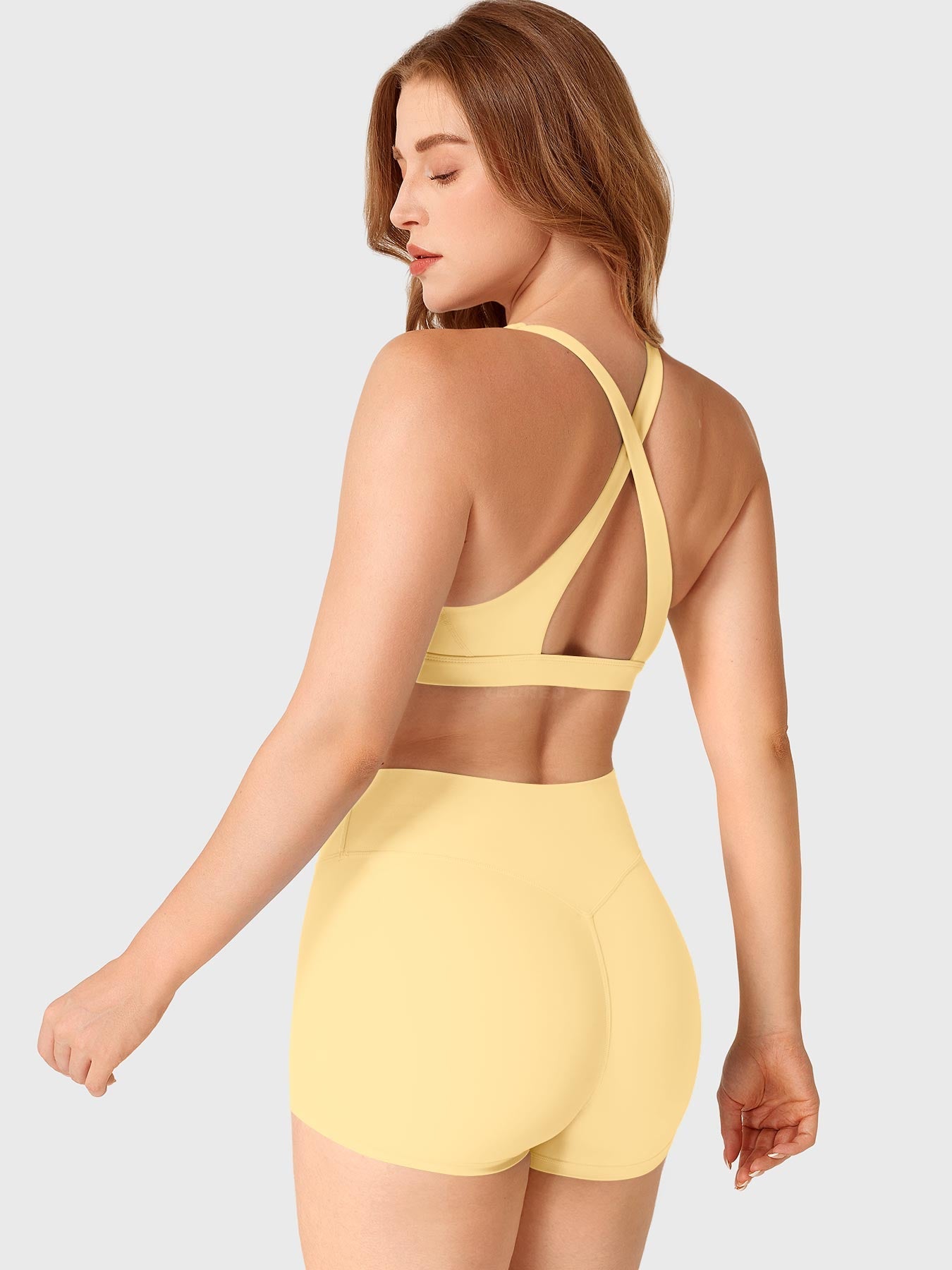 Yeoreo Wafiya Deep V Neck Sports Bra