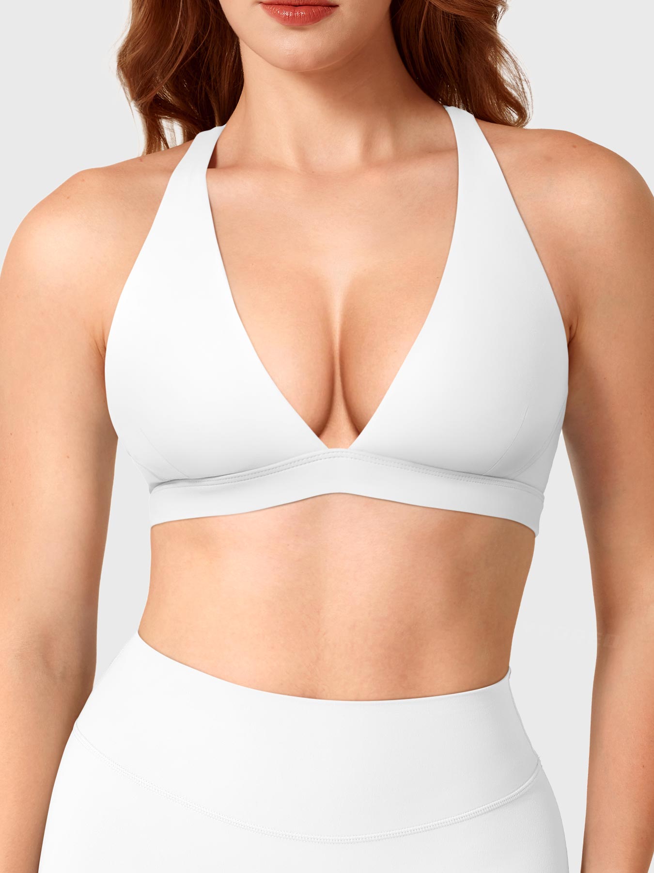 Yeoreo Wafiya Deep V Neck Sports Bra