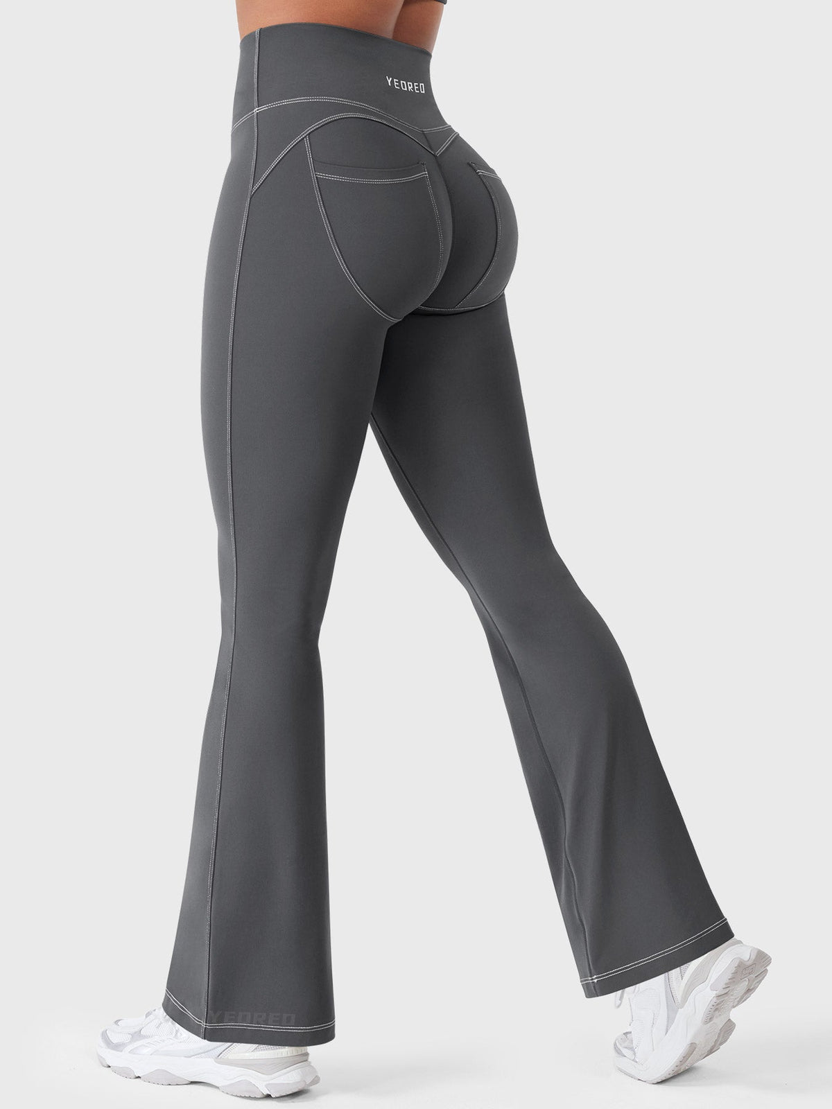 Yeoreo Astridy Faux Denim Flared Leggings