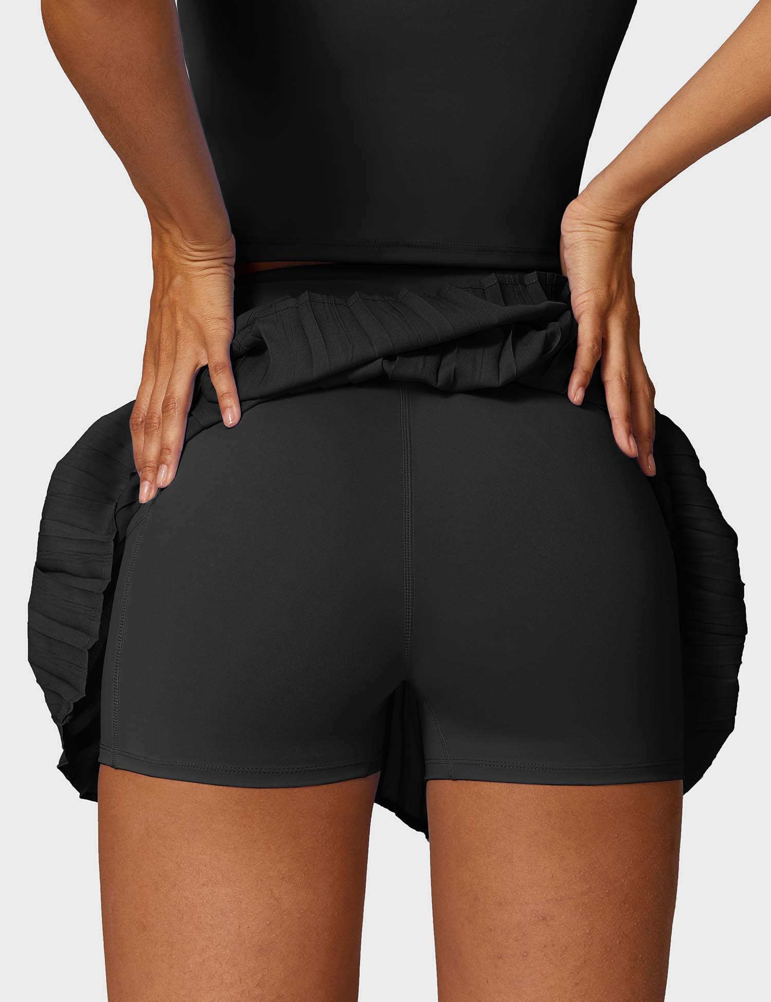 Yeoreo Crop Top Tennis Skirt Sets