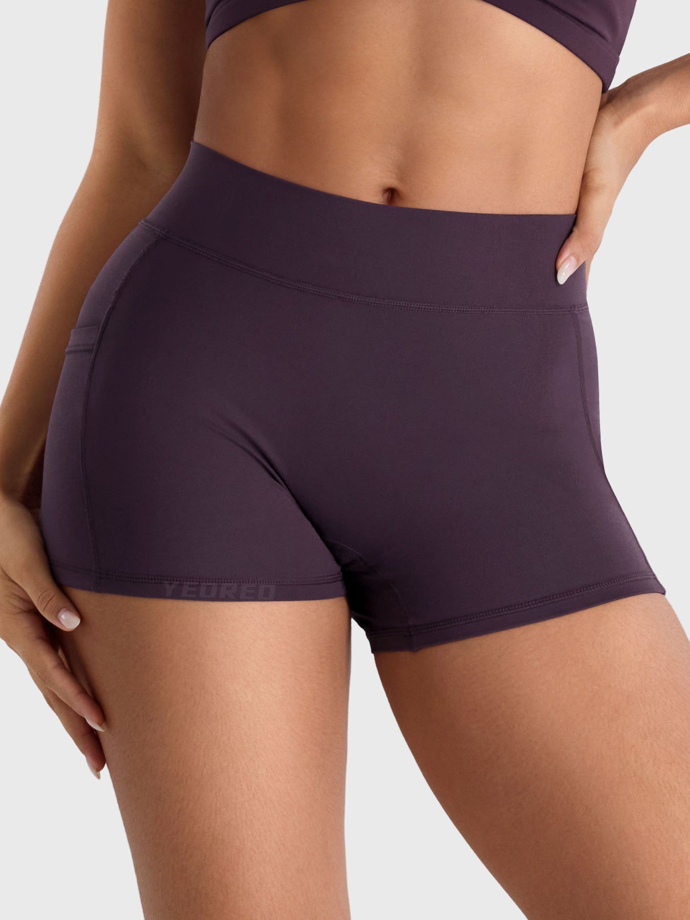 Yeoreo Damiely 3.6" Low Rise Shorts With Pocket