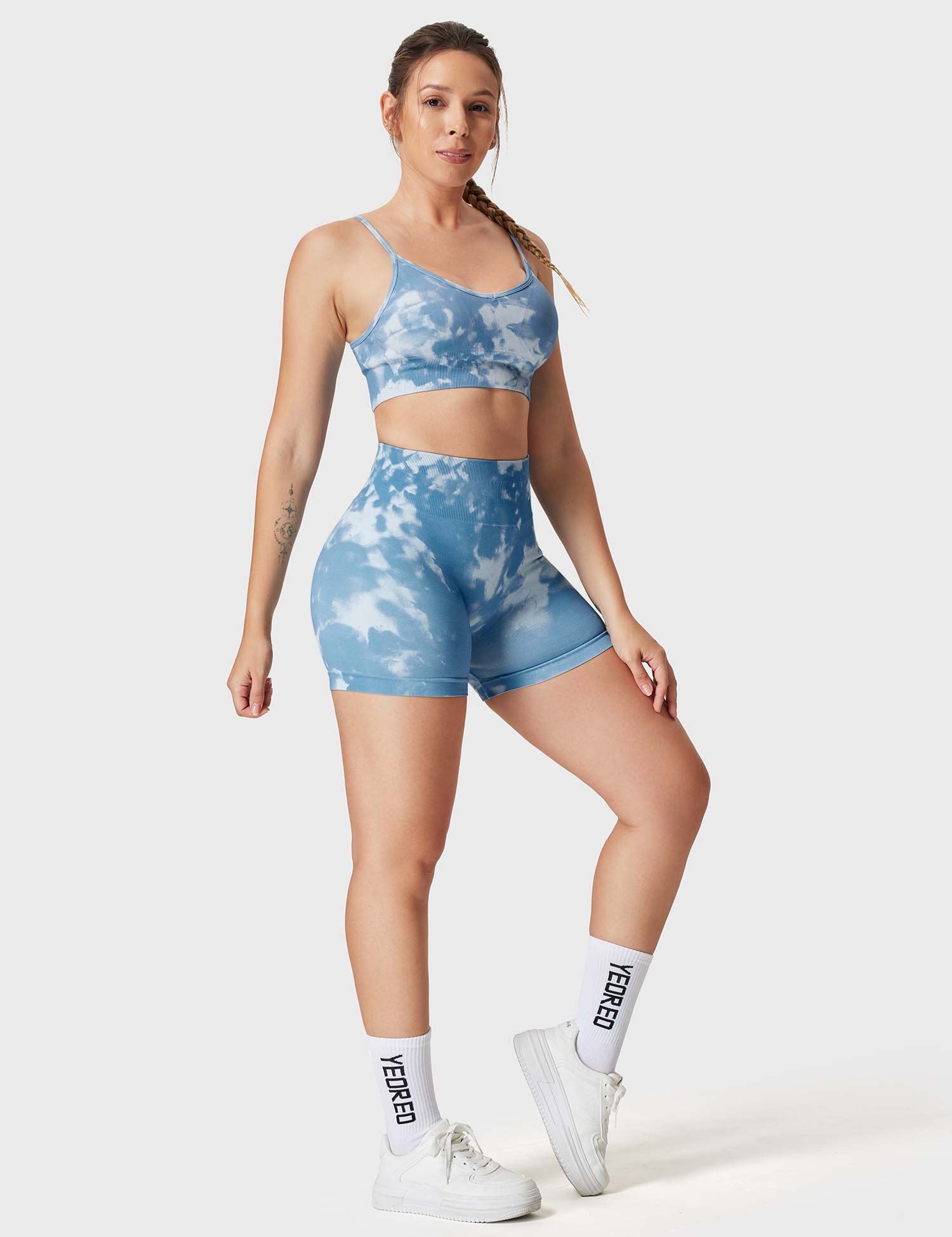 Yeoreo Seamless Print Jada Shorts