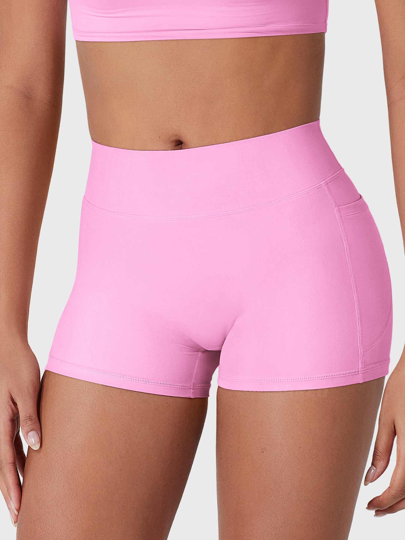 Yeoreo Eloiwen 3.6" Mid Rise Shorts with Pockets