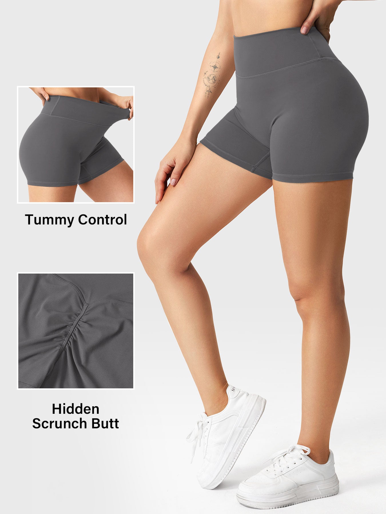 Yeoreo Craze 3.6" Scrunch Shorts