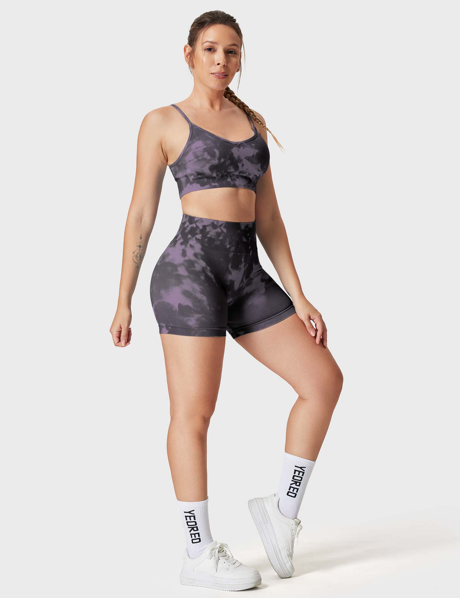 Yeoreo Seamless Print Jada Shorts