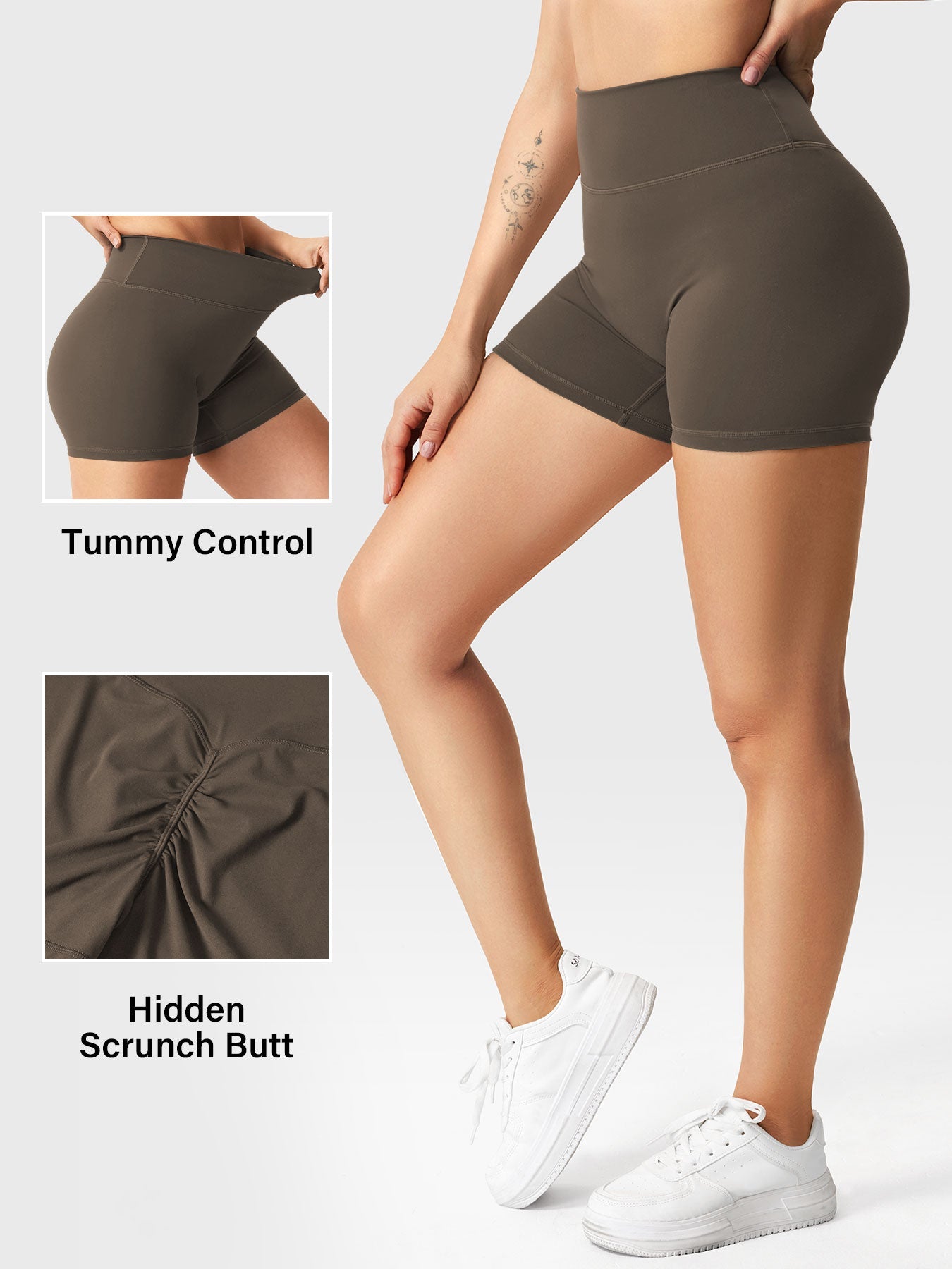 Yeoreo Craze 3.6" Scrunch Shorts
