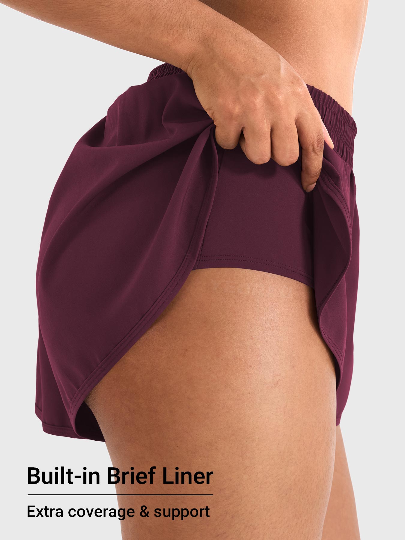 Yeoreo Jaclyn Lined Running Shorts