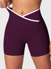 Yeoreo Alberta Contrast Trim Shorts