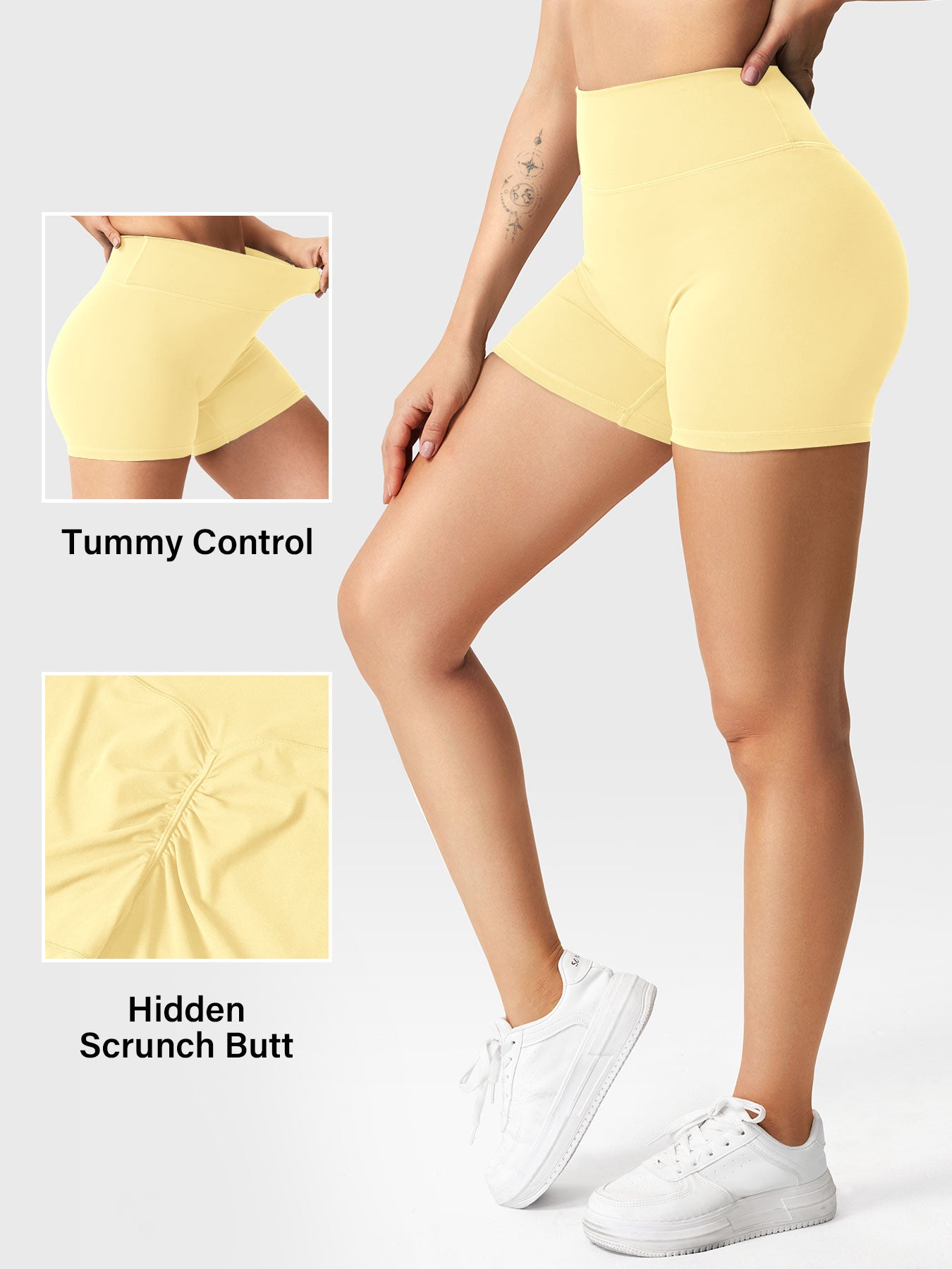 Yeoreo Craze 3.6" Scrunch Shorts