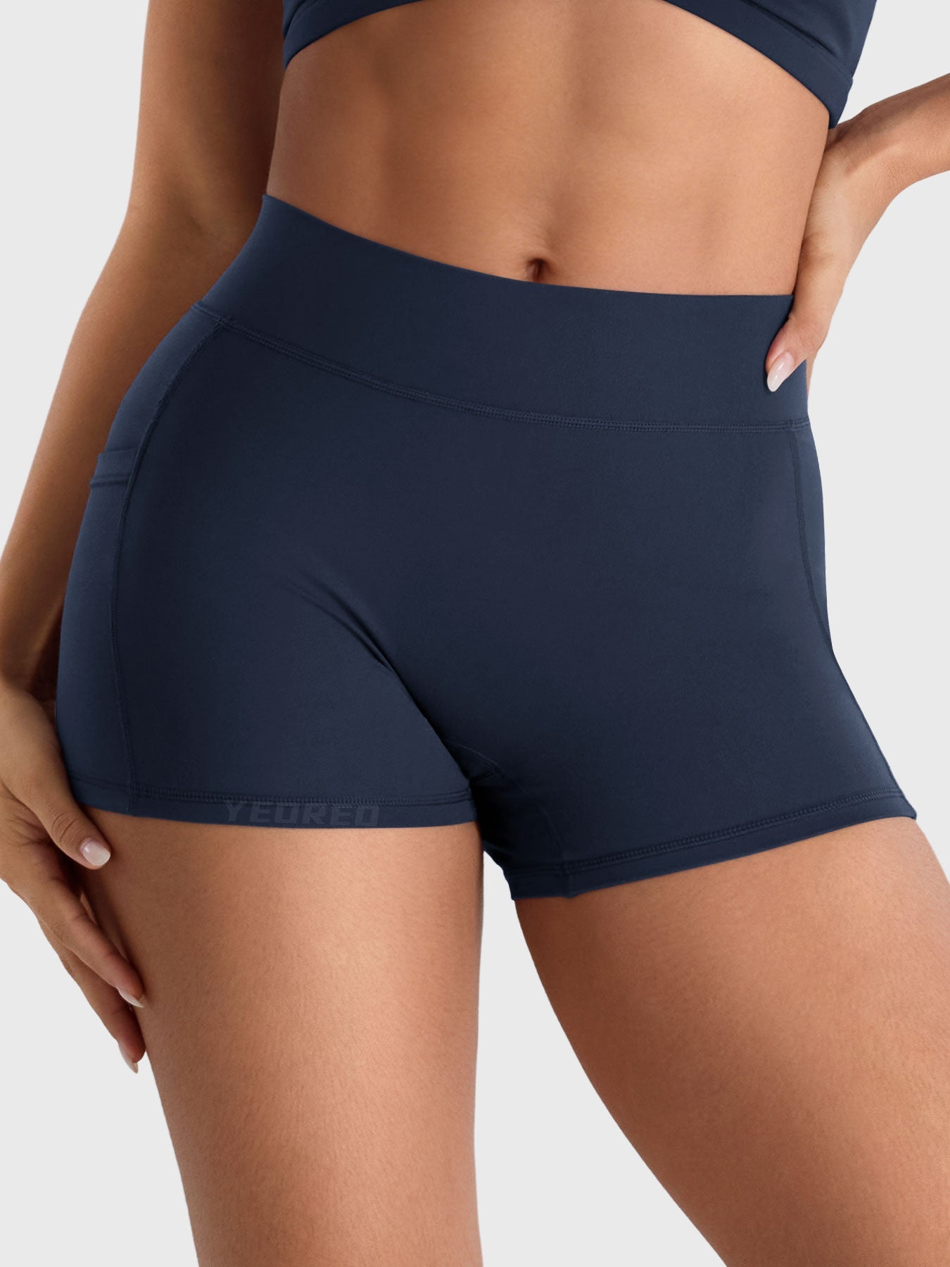 Yeoreo Damiely 3.6" Low Rise Shorts With Pocket