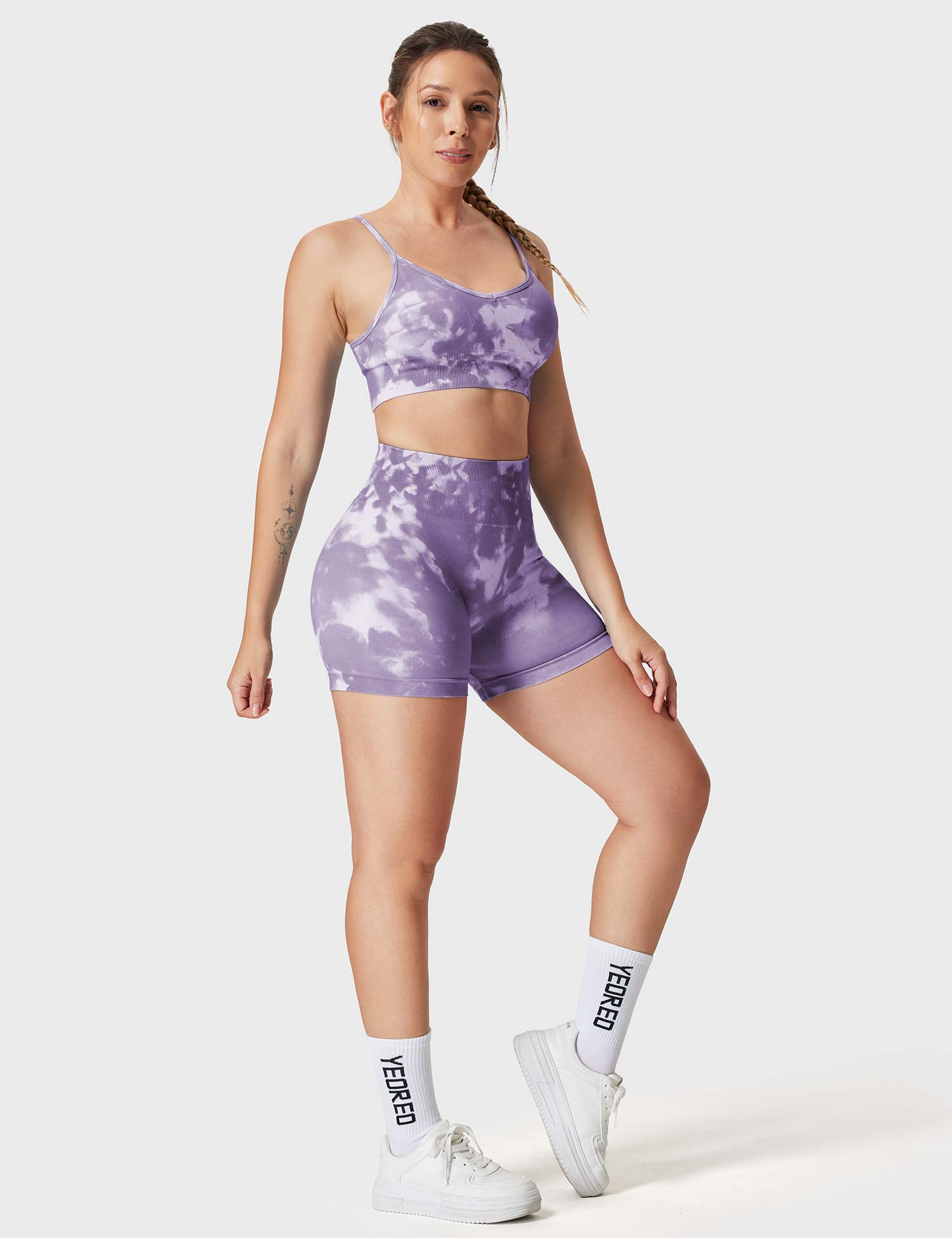 Yeoreo Seamless Print Jada Shorts