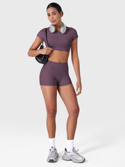 Yeoreo Eloiwen 3.6" Mid Rise Shorts with Pockets