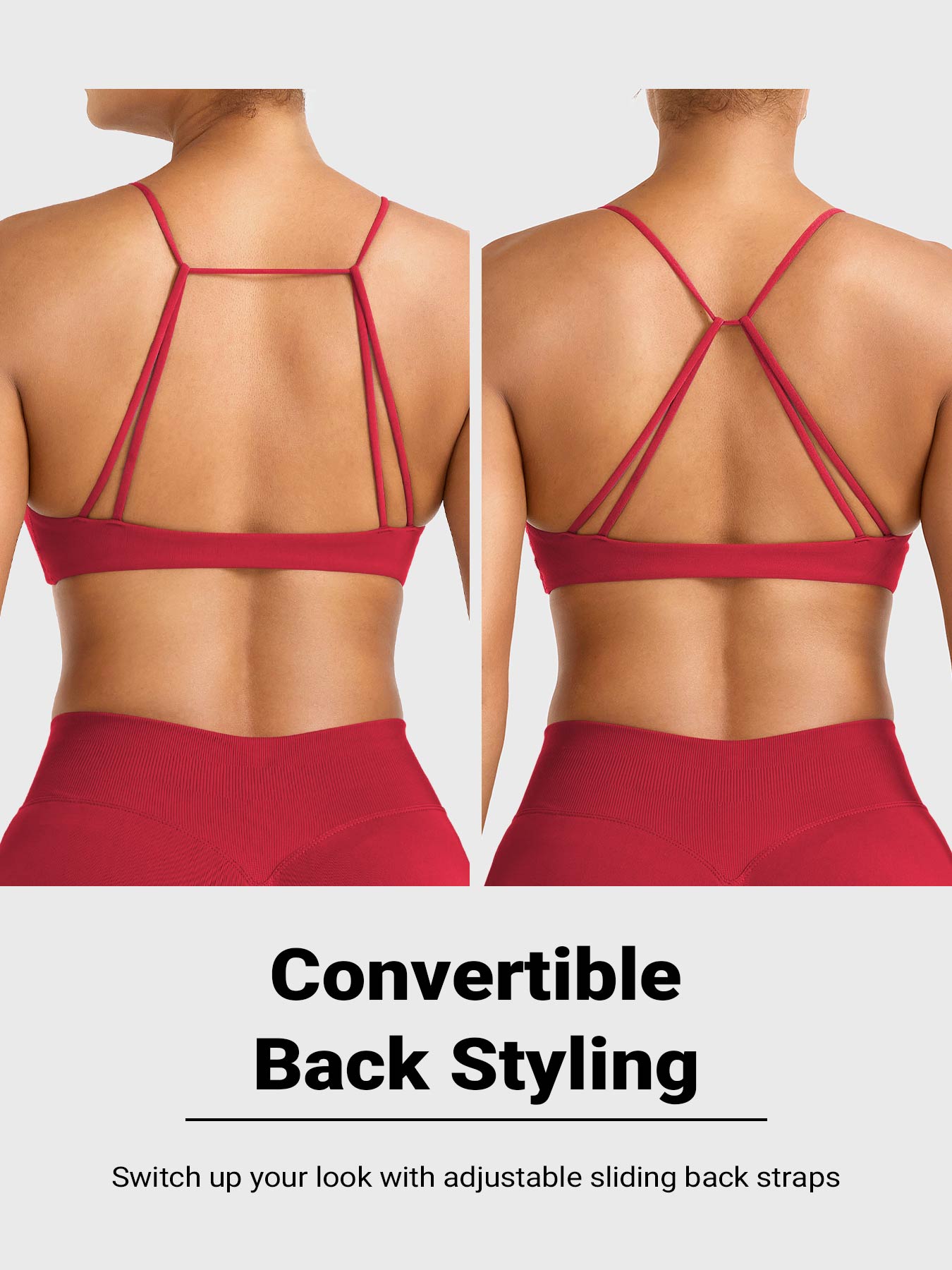 Yeoreo Jocelyna Minimal Strappy Sports Bra