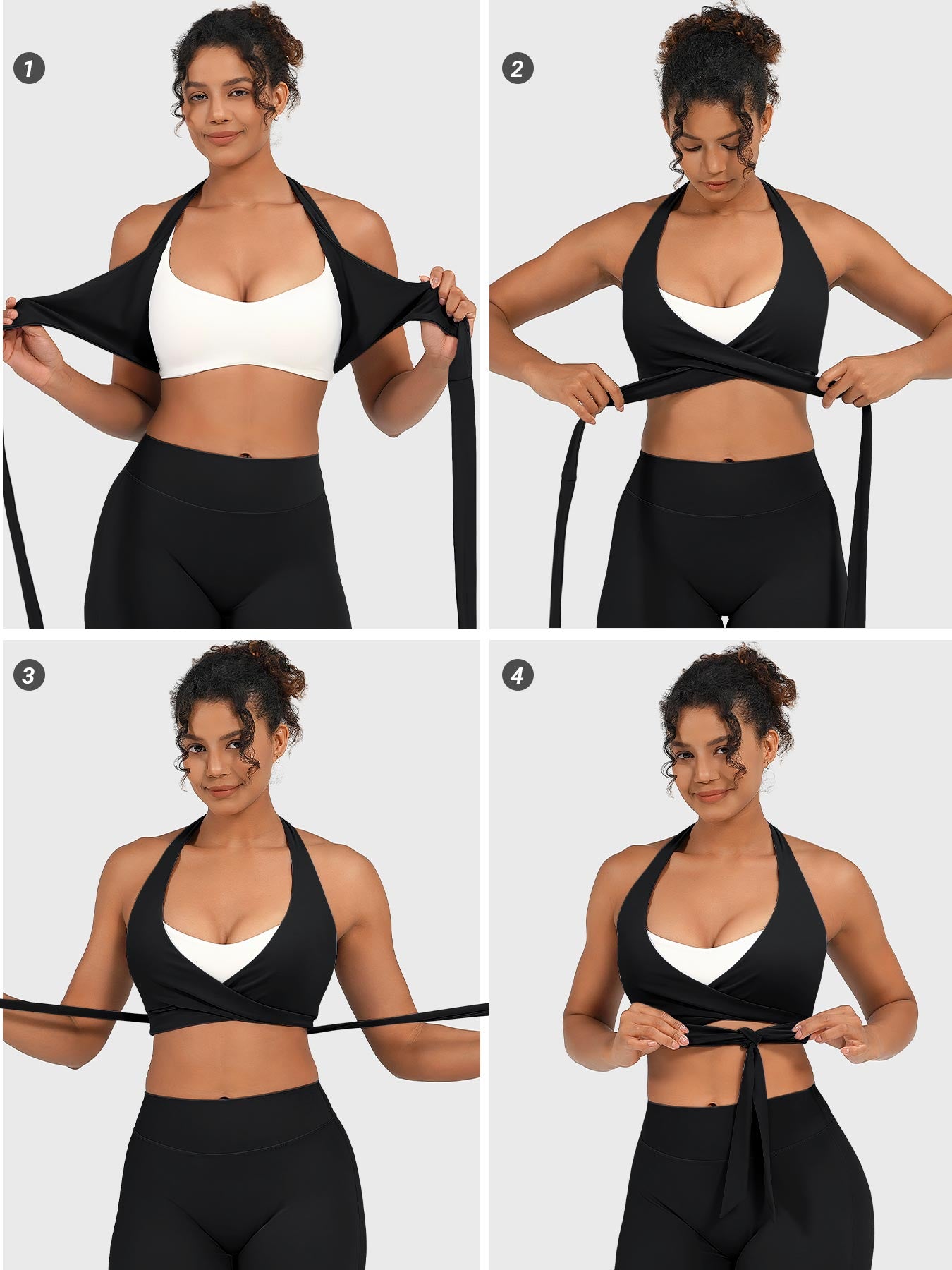 Yeoreo Dagnuy Ballet Wrap Sports Bra