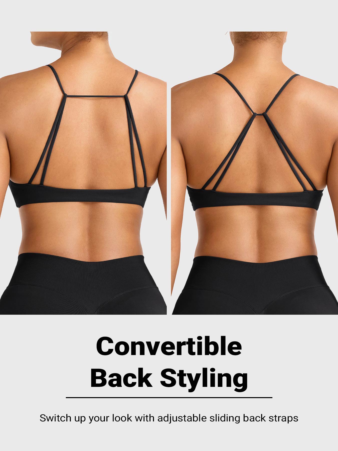 Yeoreo Jocelyna Minimal Strappy Sports Bra