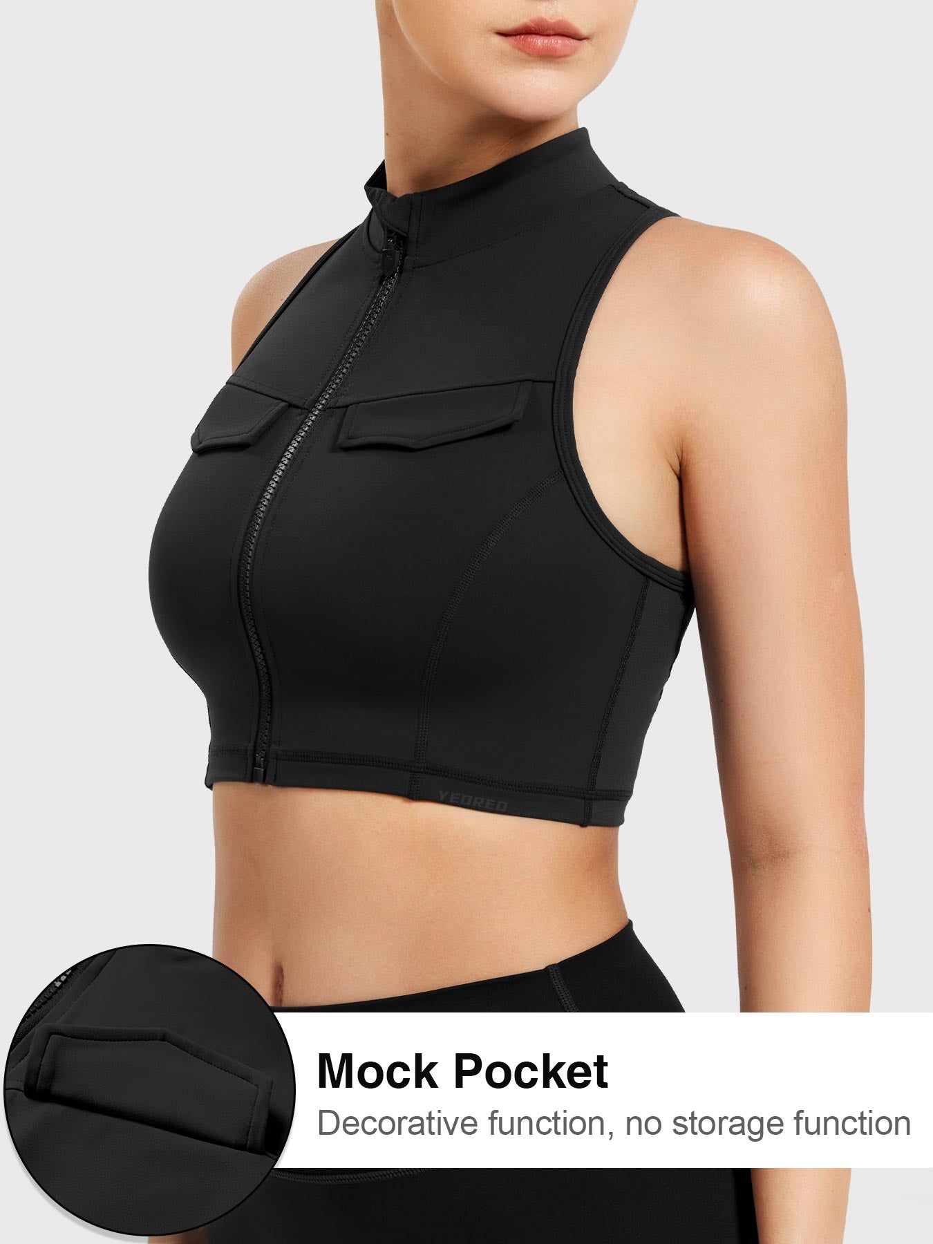 Yeoreo Chlonie CoreFlex Crop Tank