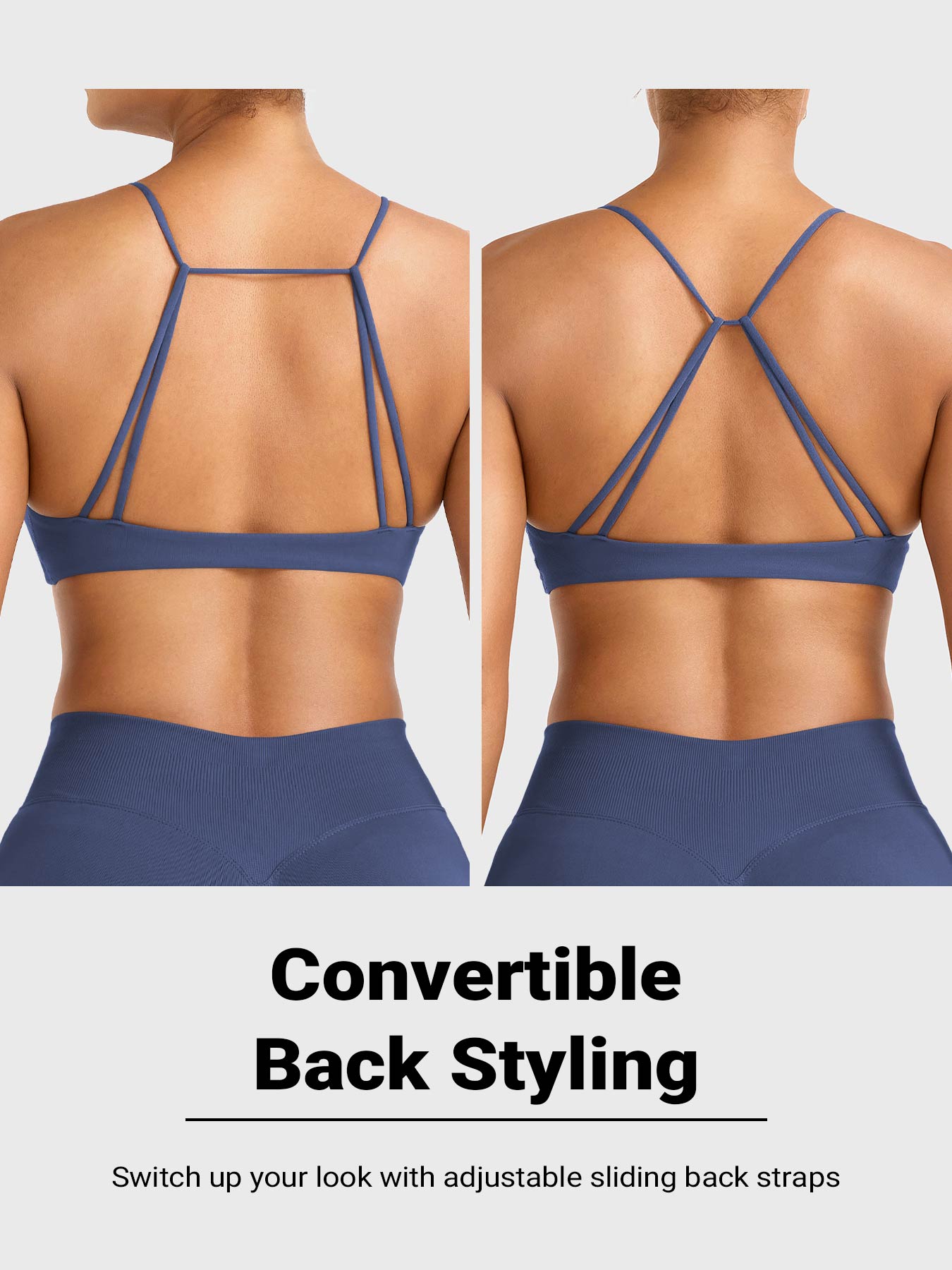 Yeoreo Jocelyna Minimal Strappy Sports Bra