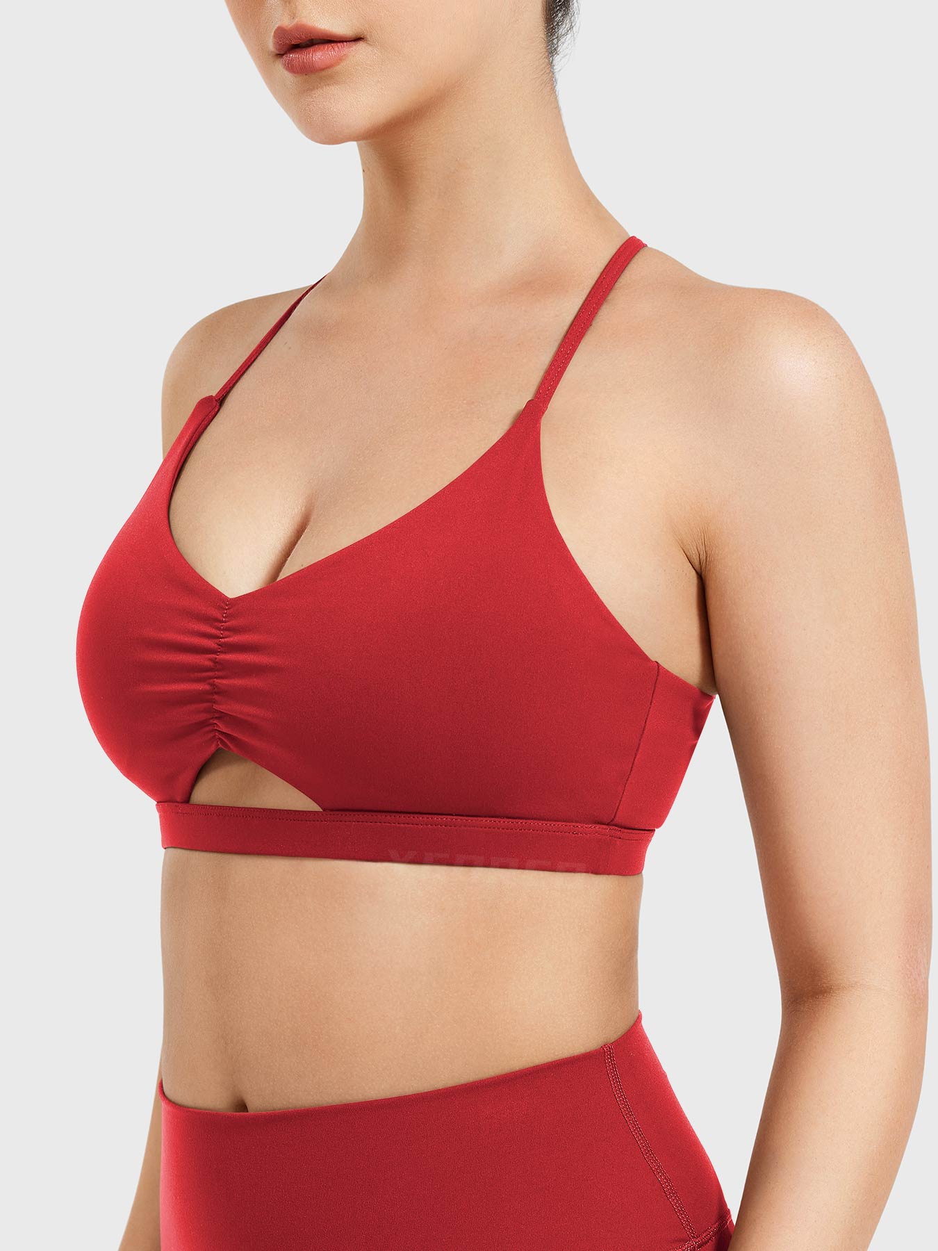 Yeoreo Chilene Criss Cross Back Sports Bra