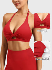 Yeoreo Micaela Twist Front Sports Bra