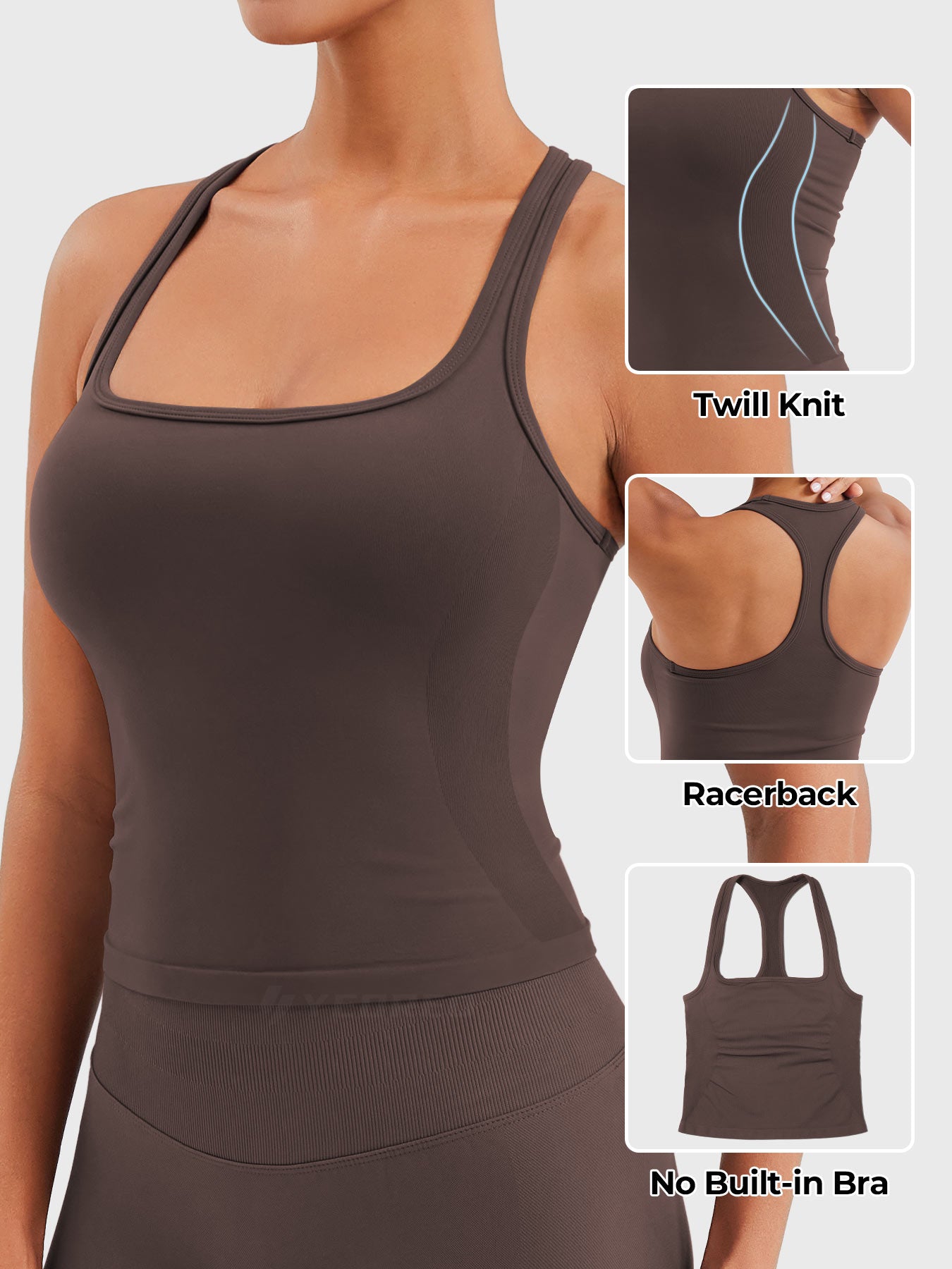 Yeoreo Esteile Racerback Tank