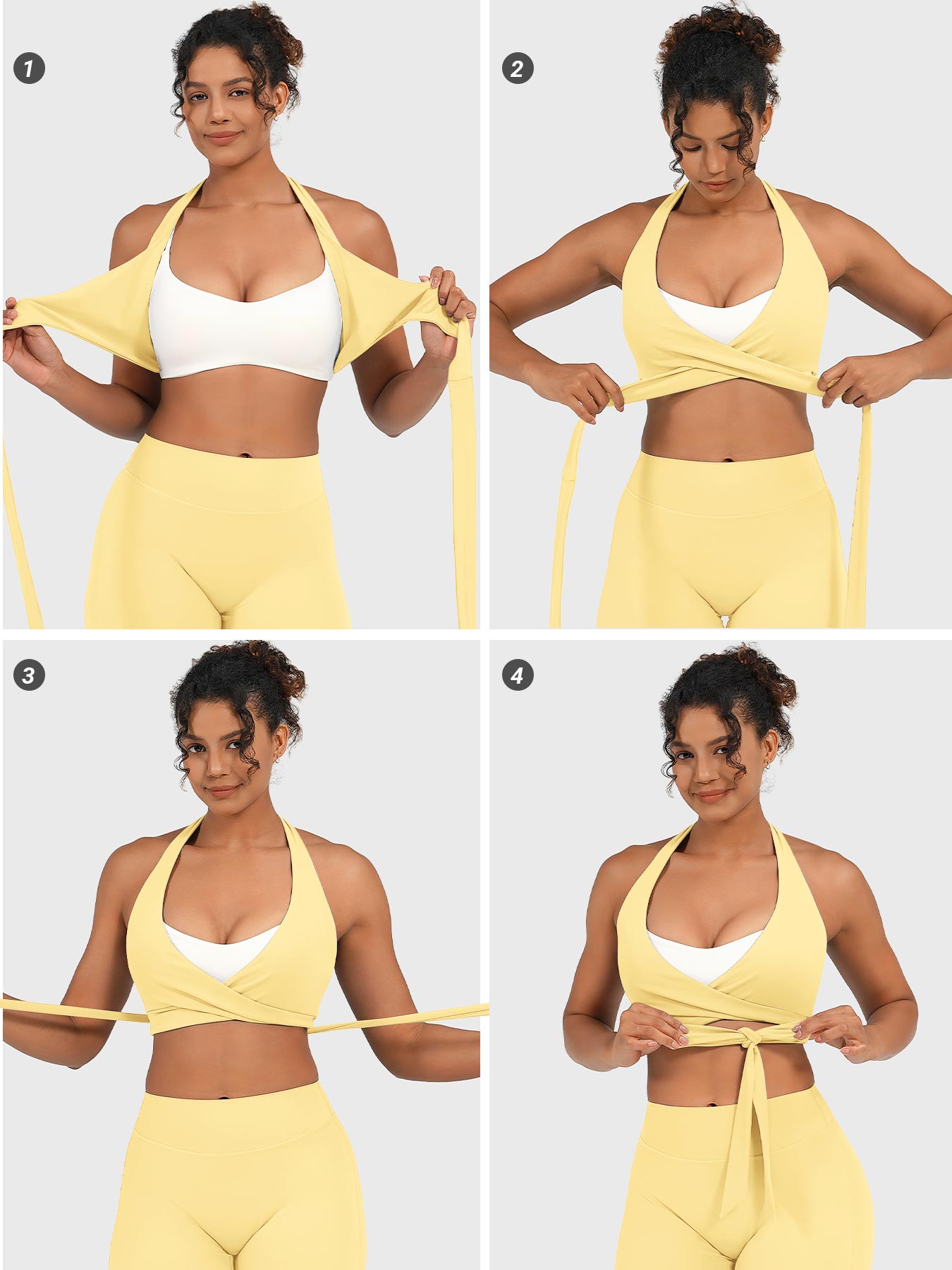 Yeoreo Dagnuy Ballet Wrap Sports Bra