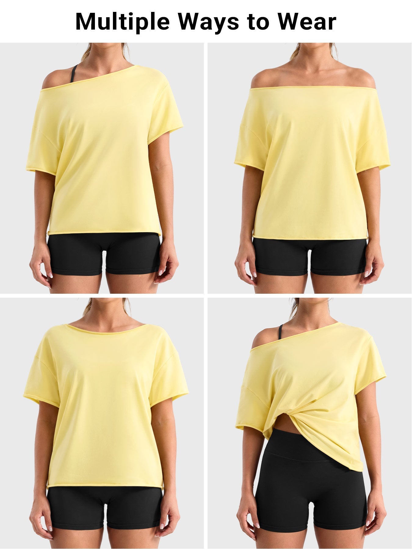 Yeoreo Cicarly Off Shoulder Lounge Top