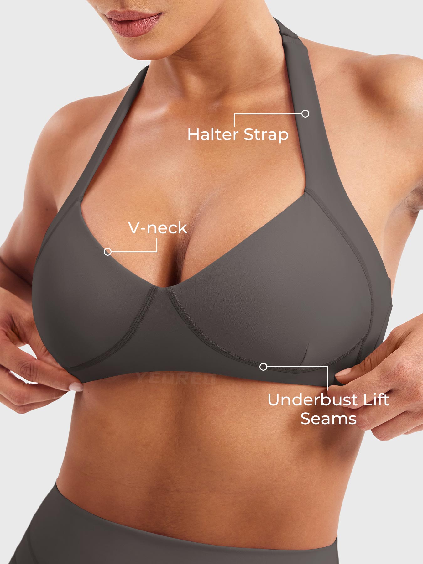 Yeoreo Andrine Contour Halter Sports Bra