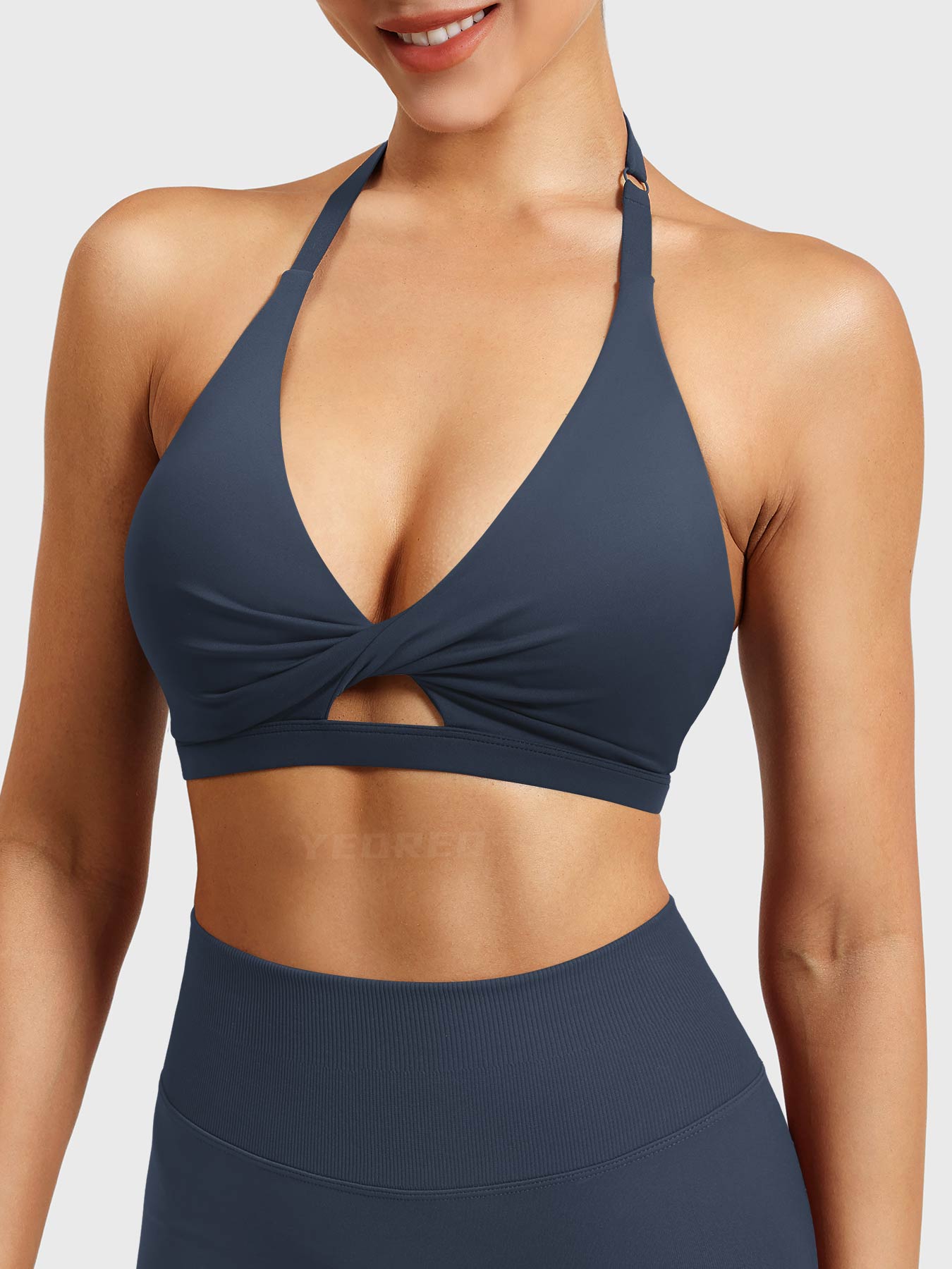 Yeoreo Micaela Twist Front Sports Bra