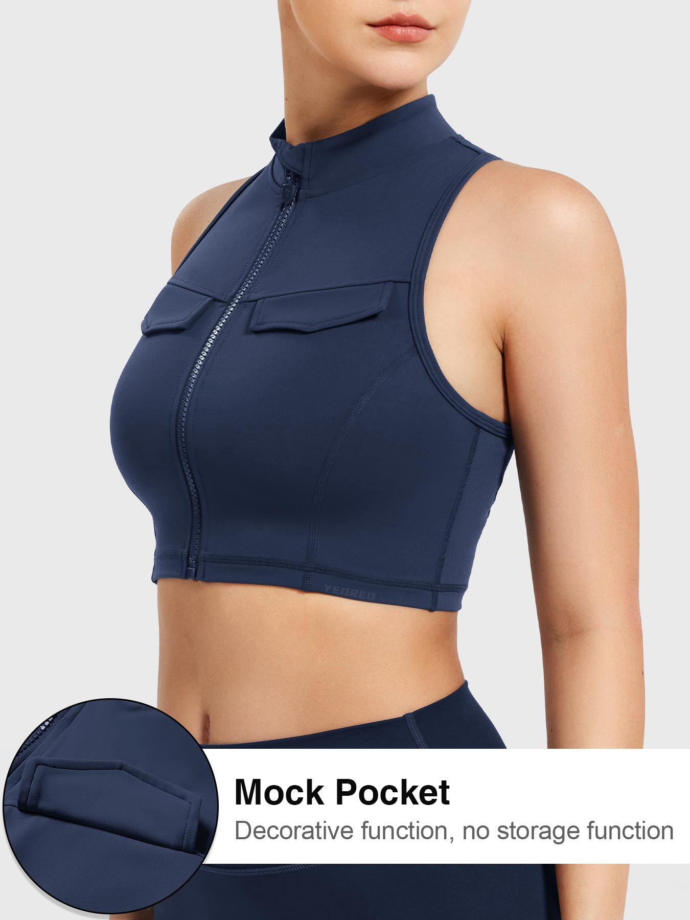 Yeoreo Chlonie CoreFlex Crop Tank