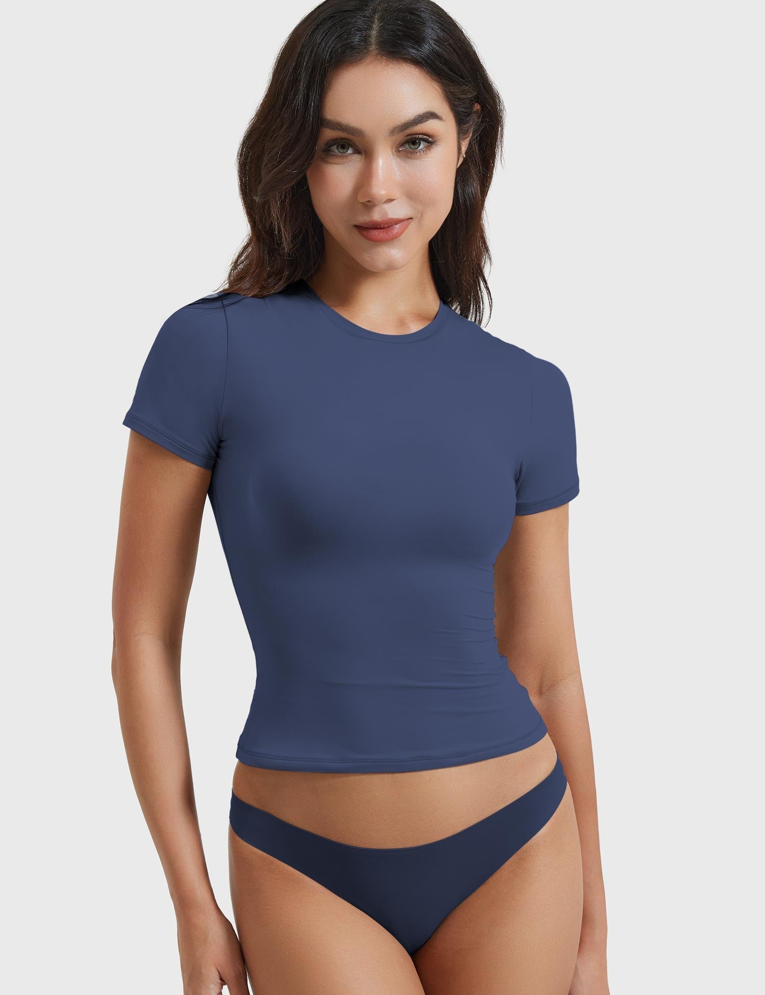 Yeoreo Sweeney Crew Neck Shirts
