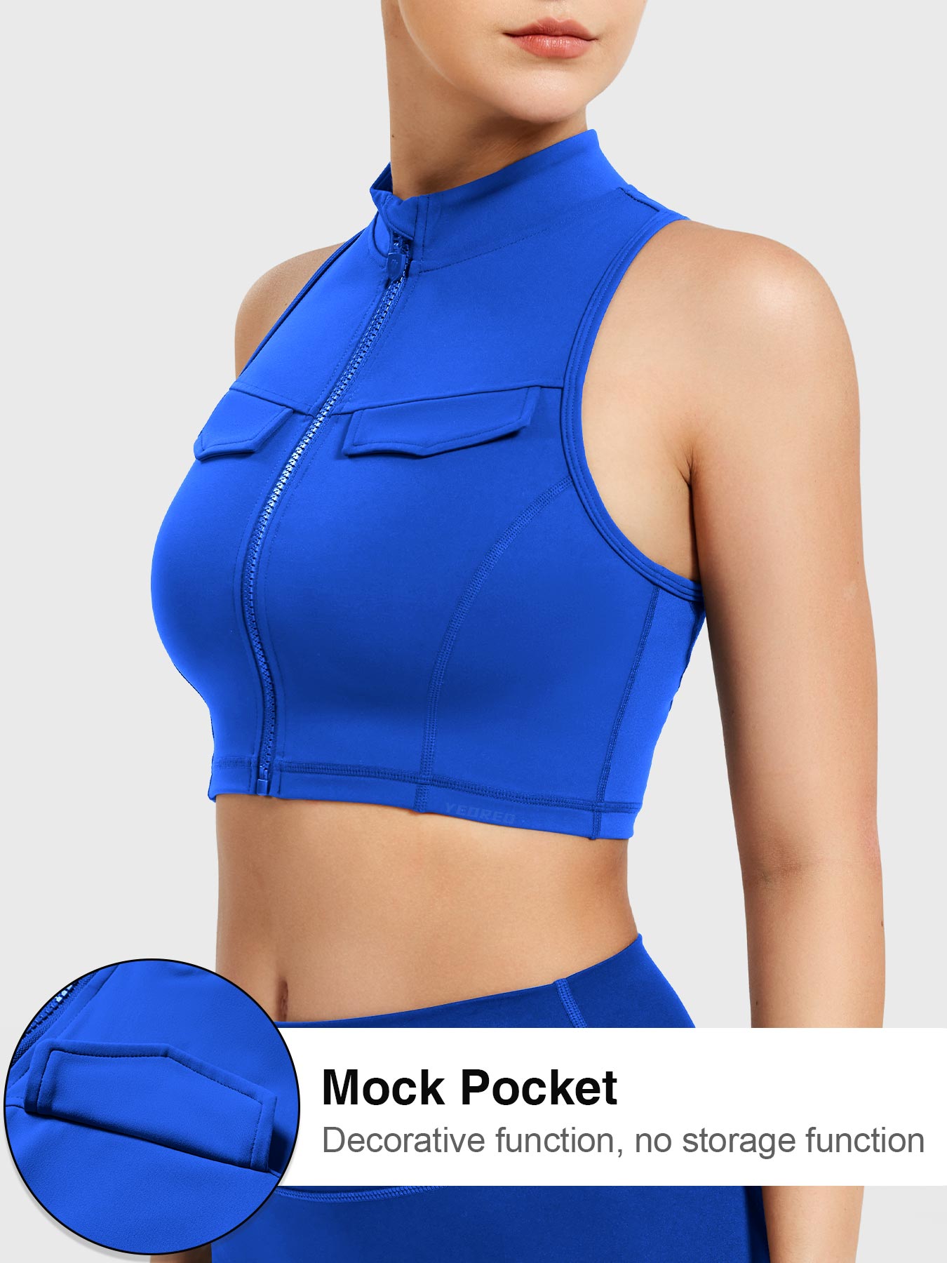 Yeoreo Chlonie CoreFlex Crop Tank