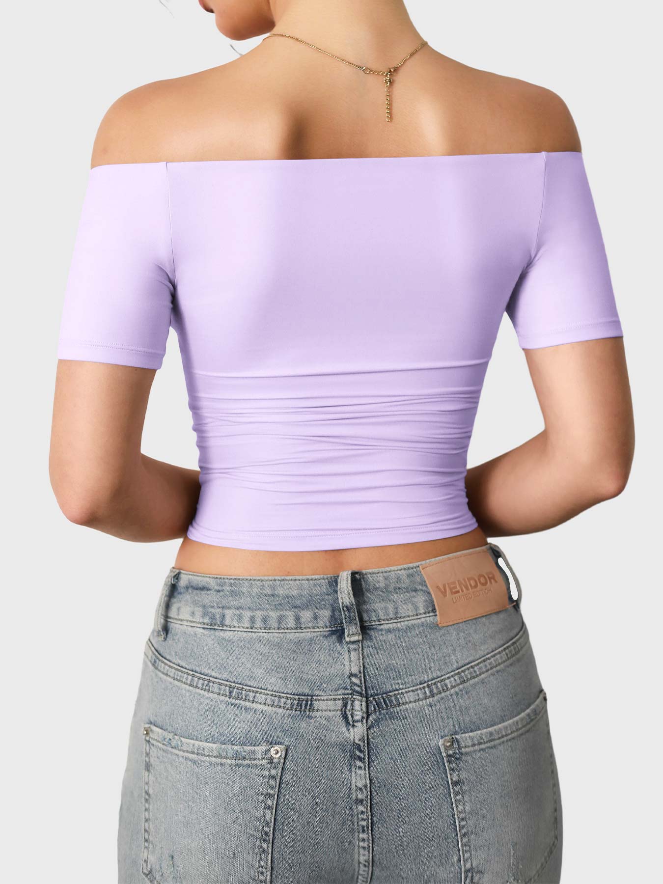 Yeoreo Luzlie Off Shoulder Short Sleeves