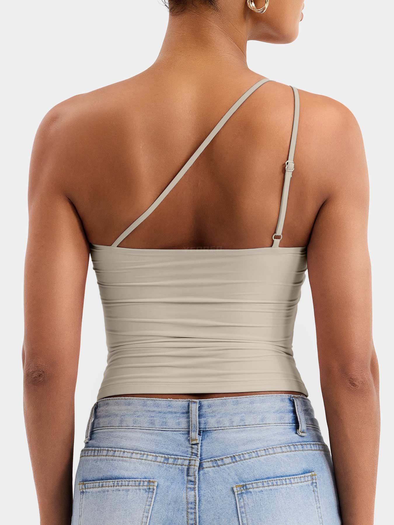 Yeoreo Fanciy One Shoulder Tank Top