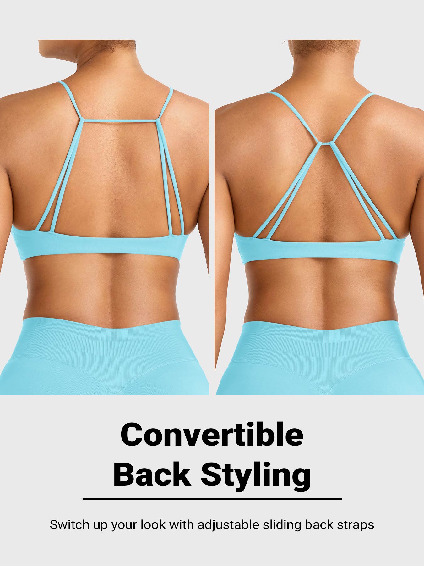 Yeoreo Jocelyna Minimal Strappy Sports Bra