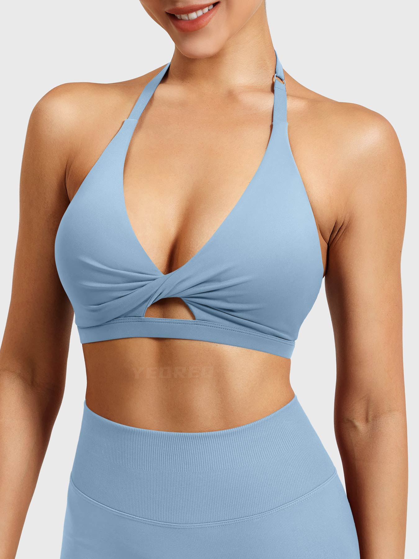Yeoreo Micaela Twist Front Sports Bra