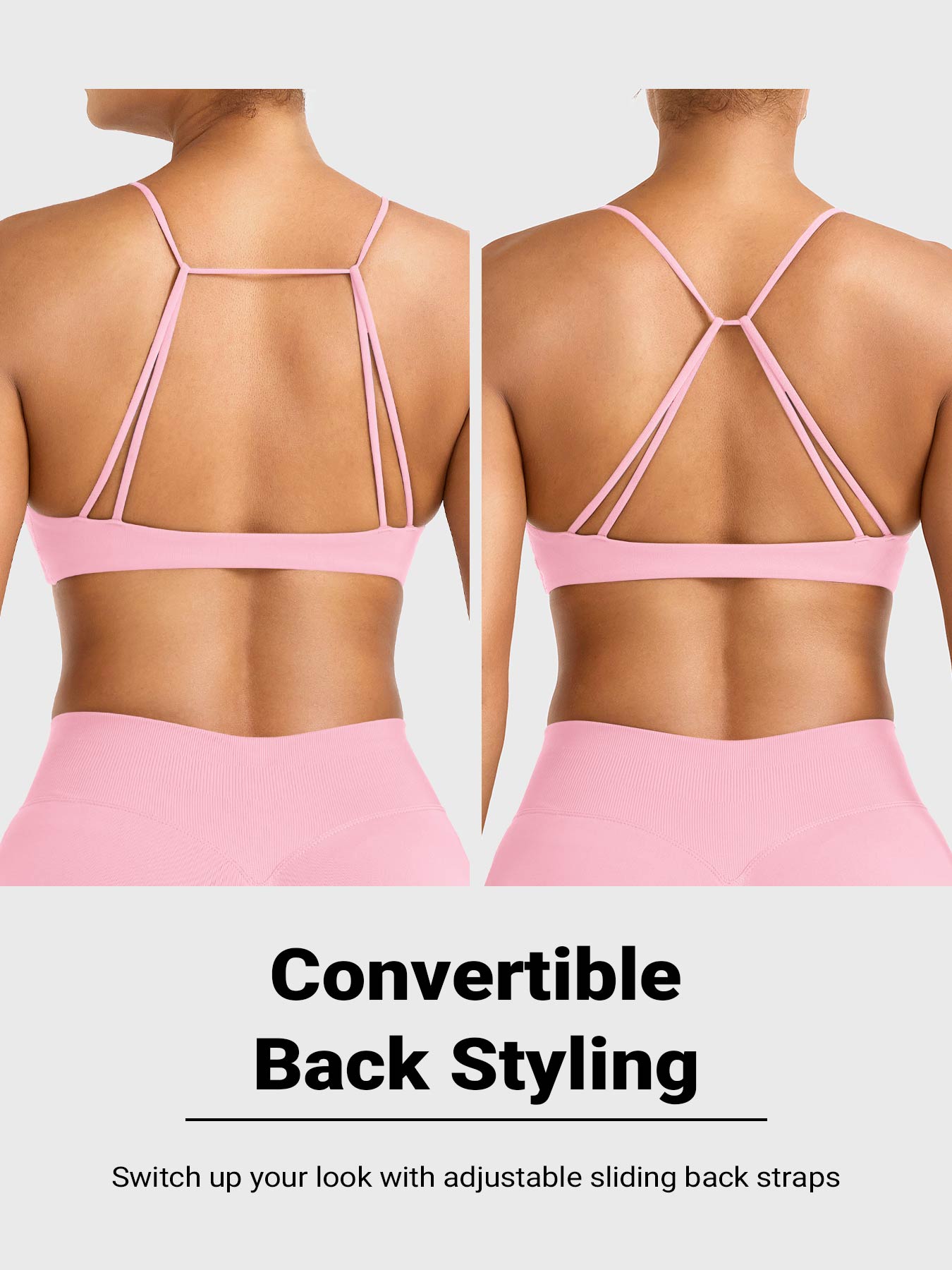 Yeoreo Jocelyna Minimal Strappy Sports Bra