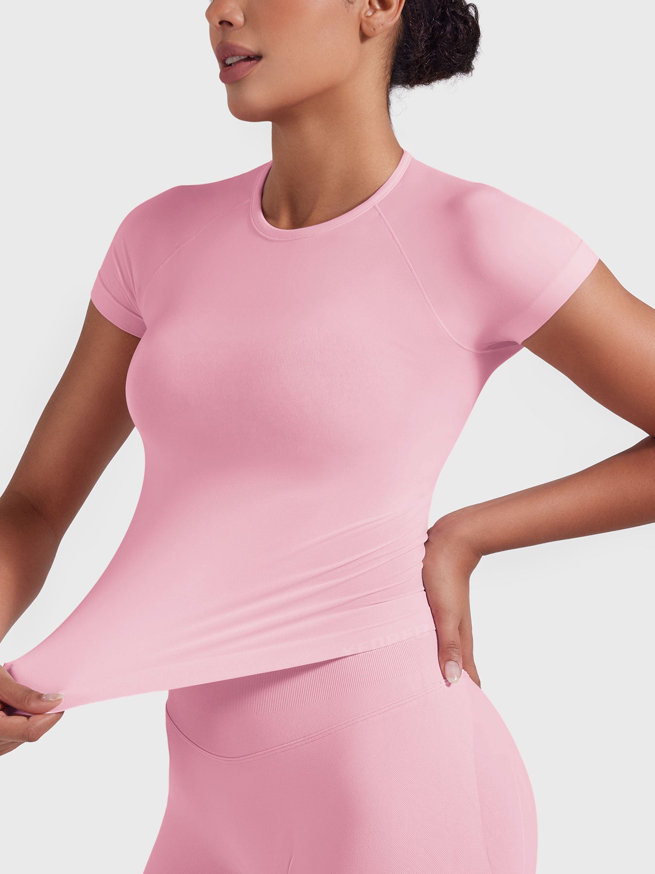 Yeoreo Zosiya Seamless Short Sleeve Top