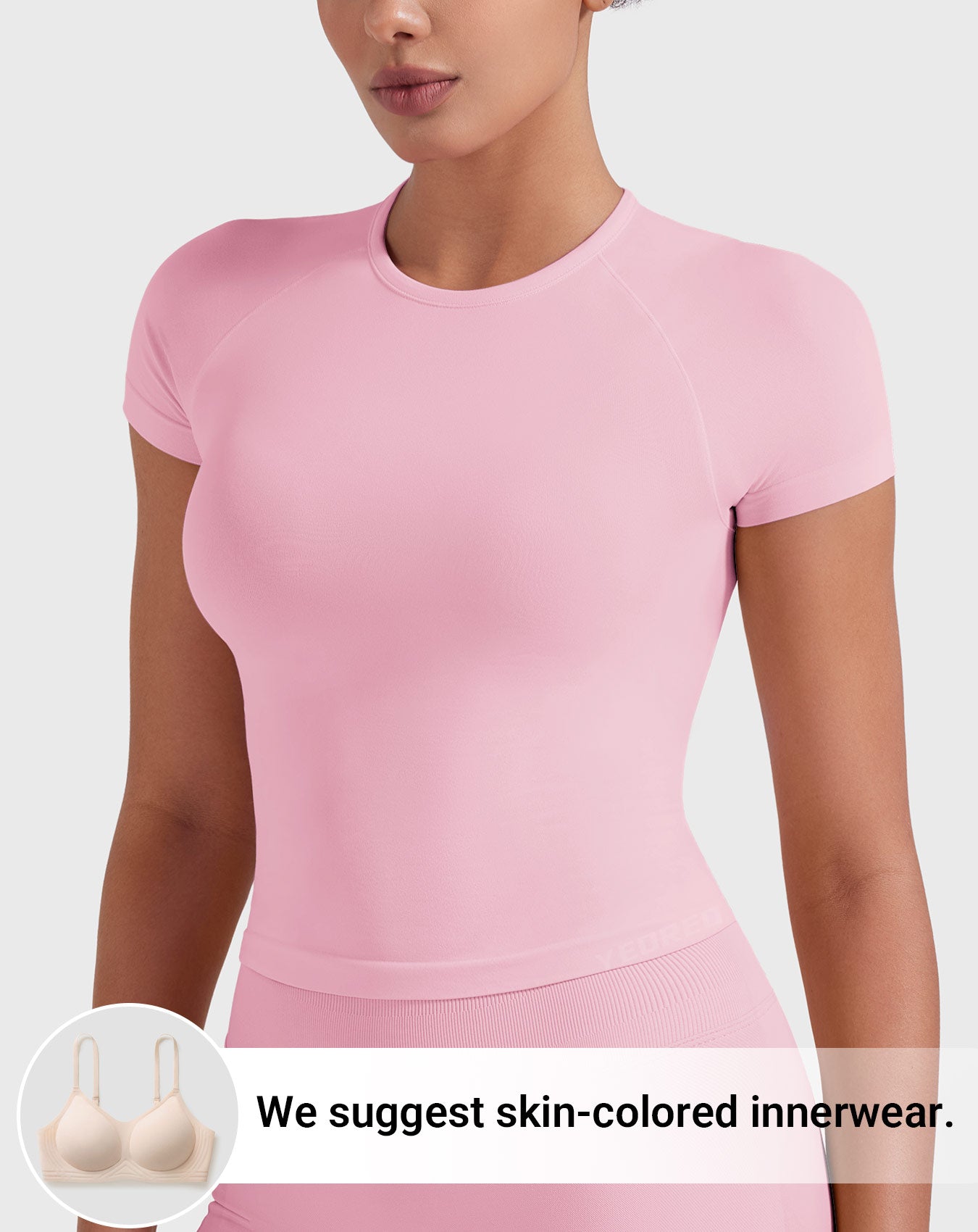 Yeoreo Zosiya Seamless Short Sleeve Top