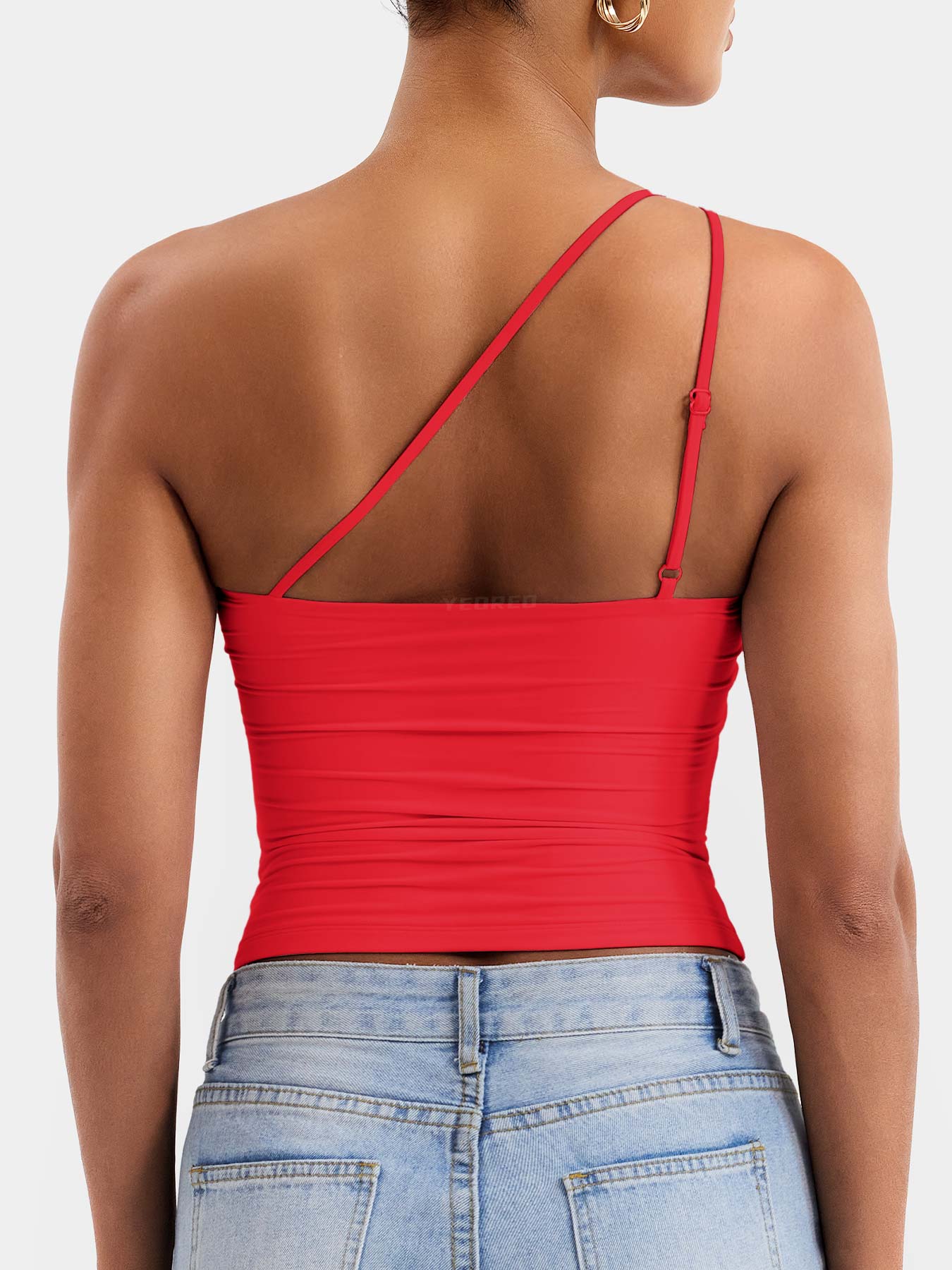 Yeoreo Fanciy One Shoulder Tank Top