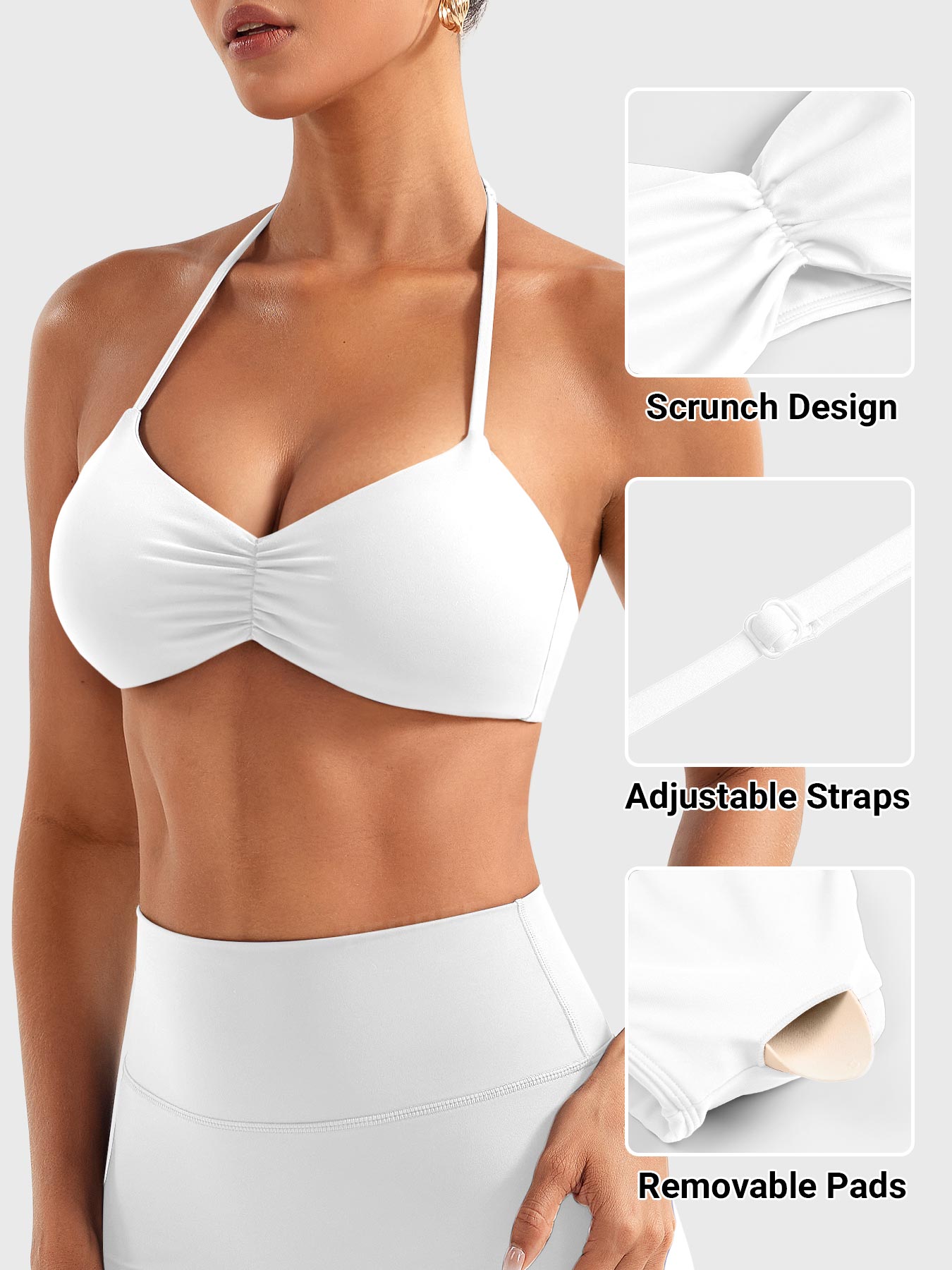 Yeoreo Amiey Halter Sports Bra