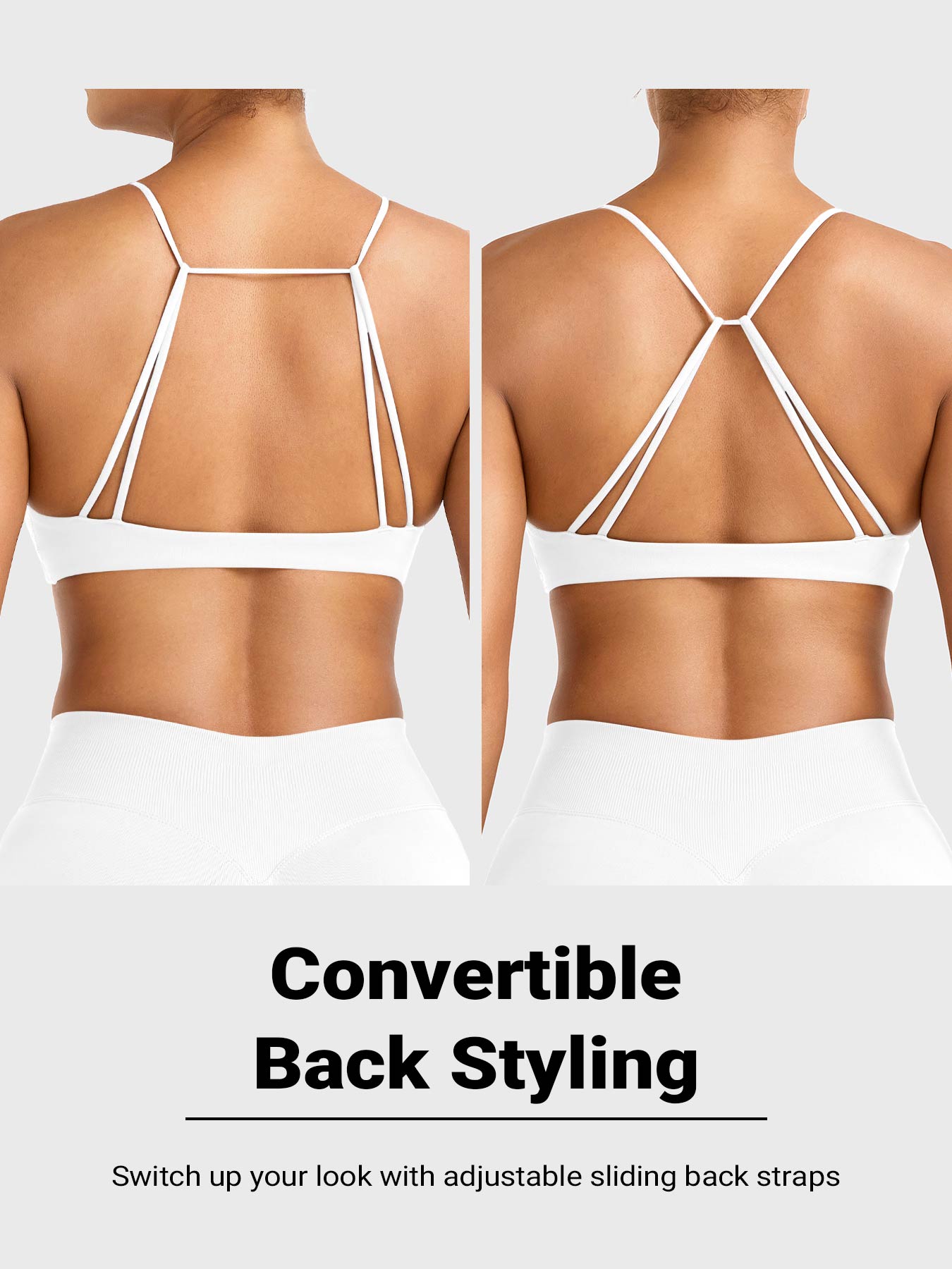 Yeoreo Jocelyna Minimal Strappy Sports Bra