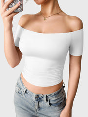 Yeoreo Luzlie Off Shoulder Short Sleeves